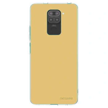 Picasee silikónový čierny obal pre Xiaomi Redmi Note 9 - Canary Crystal