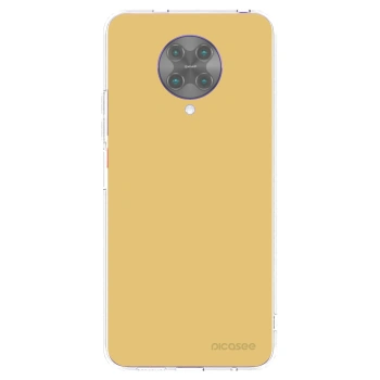 Picasee silikónový prehľadný obal pre Xiaomi Poco F2 Pro - Canary Crystal
