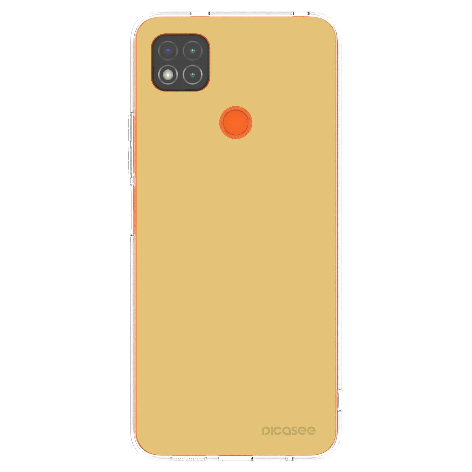 Picasee silikónový prehľadný obal pre Xiaomi Redmi 9C - Canary Crystal