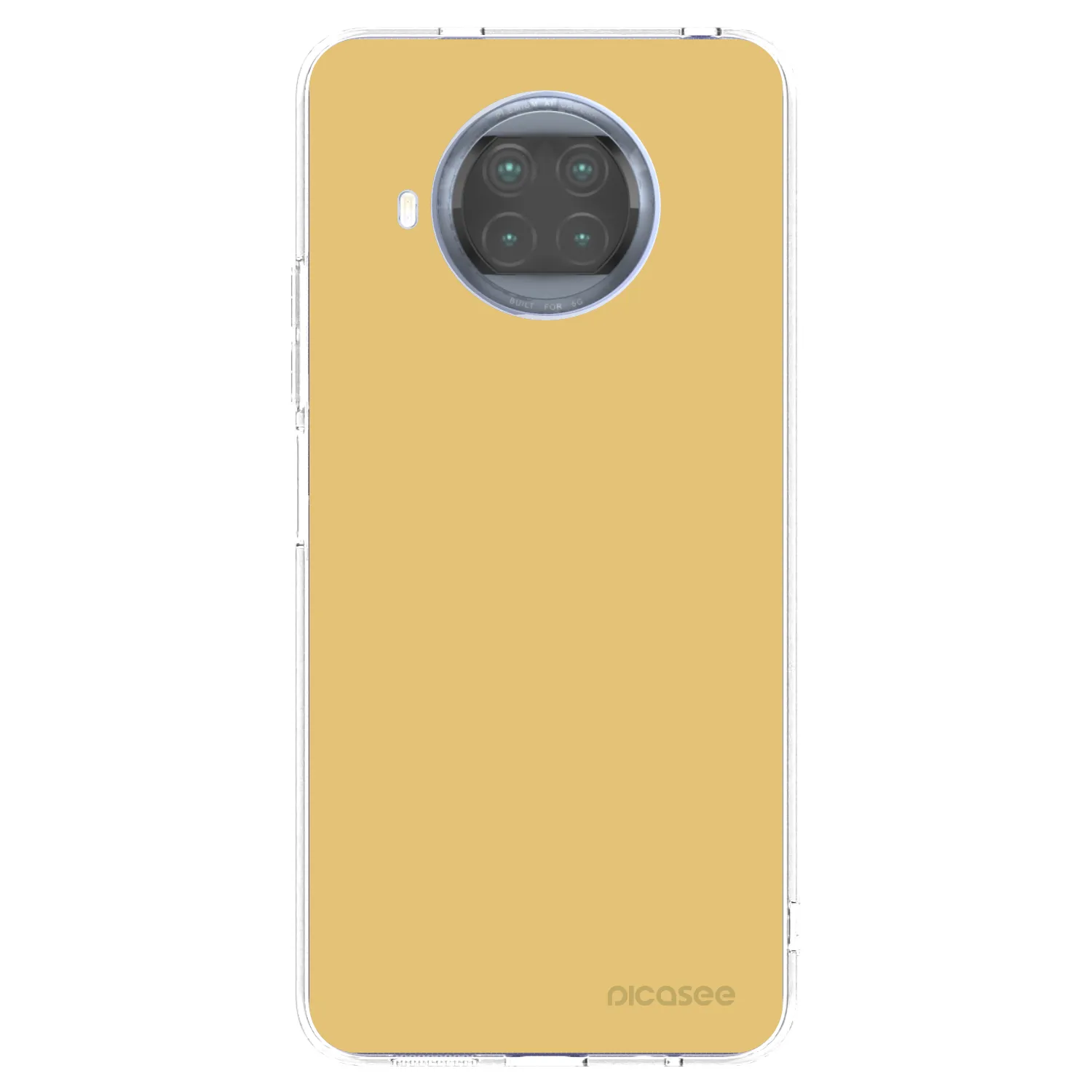 Picasee silikónový prehľadný obal pre Xiaomi Mi 10T Lite - Canary Crystal
