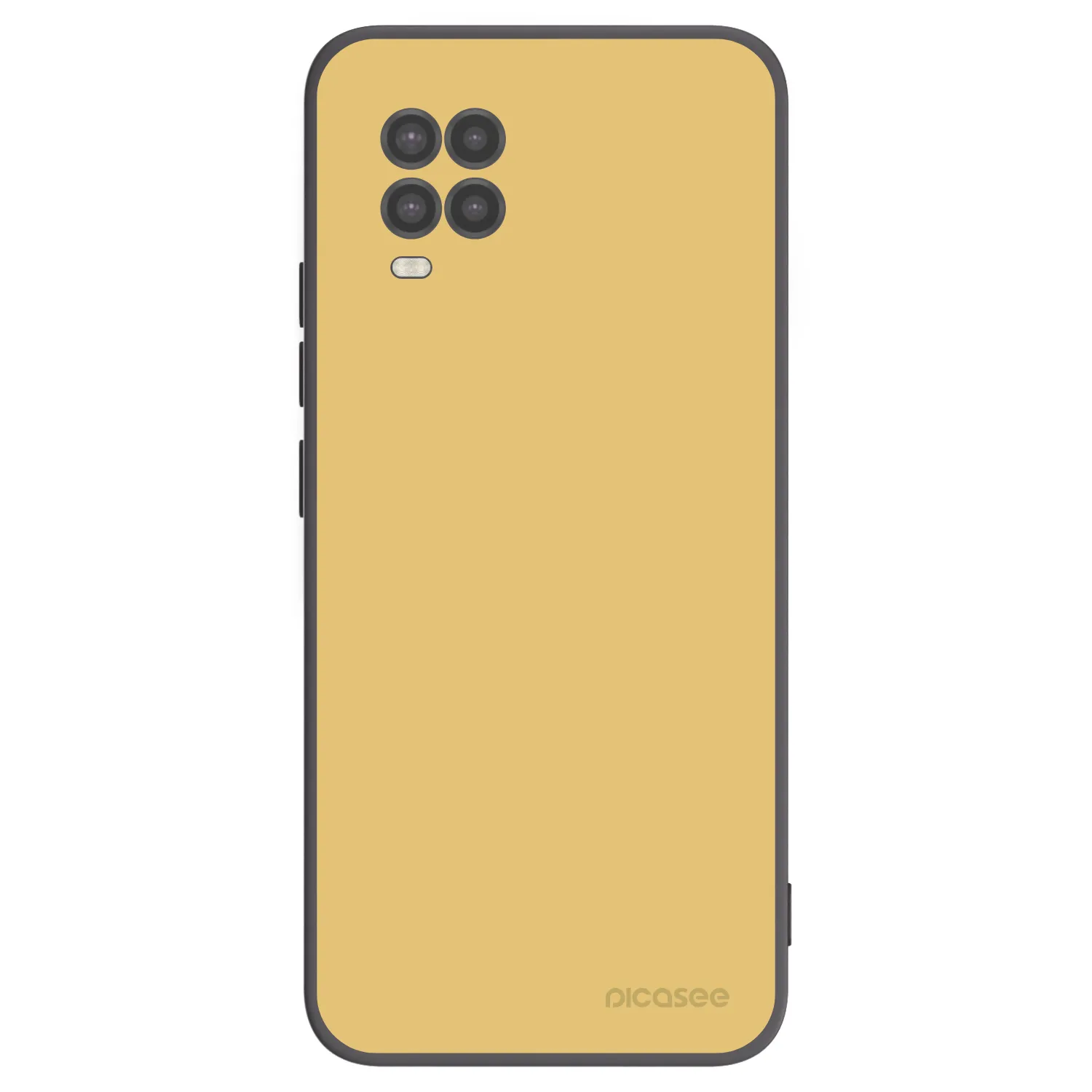Picasee silikónový čierny obal pre Xiaomi Mi 10 Lite - Canary Crystal