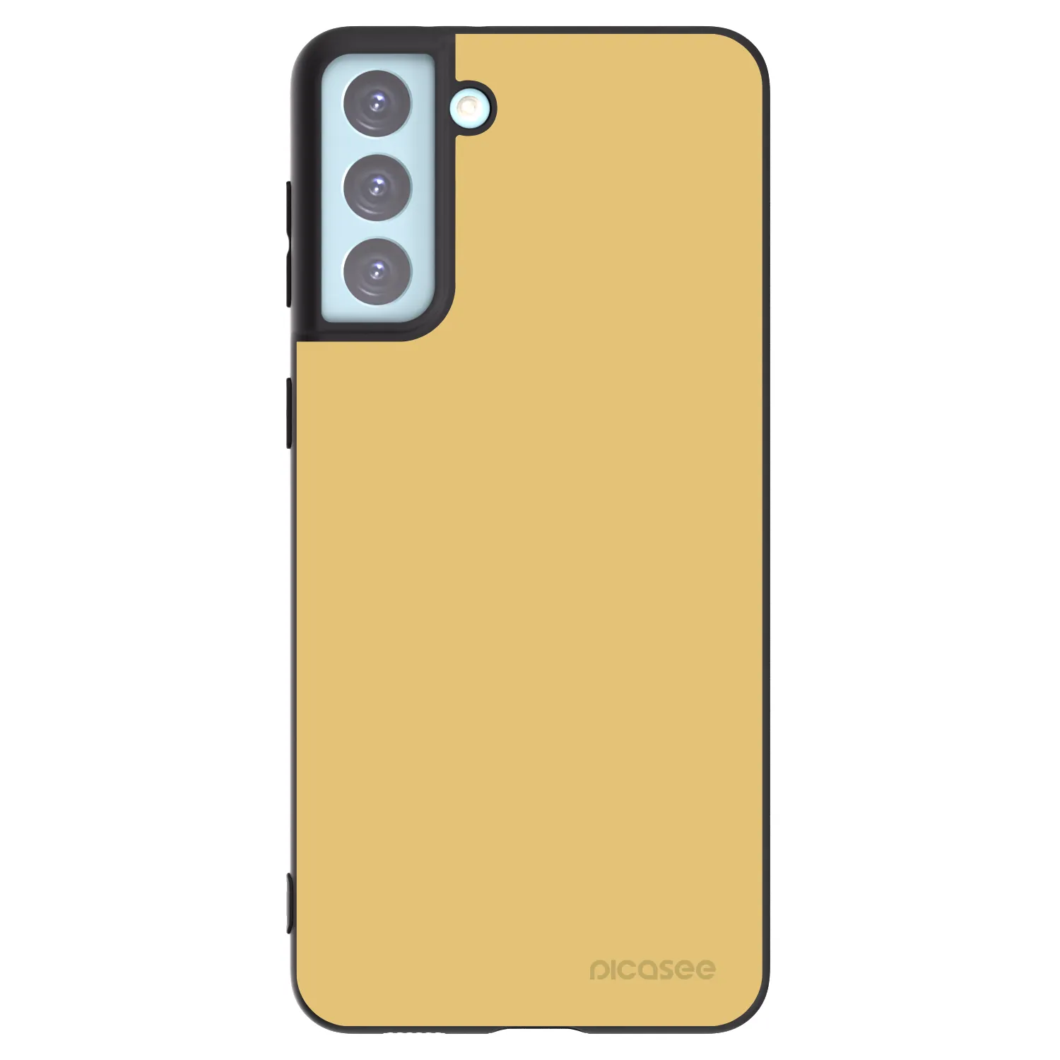 Picasee silikónový čierny obal pre Samsung Galaxy S21+ 5G G996F - Canary Crystal