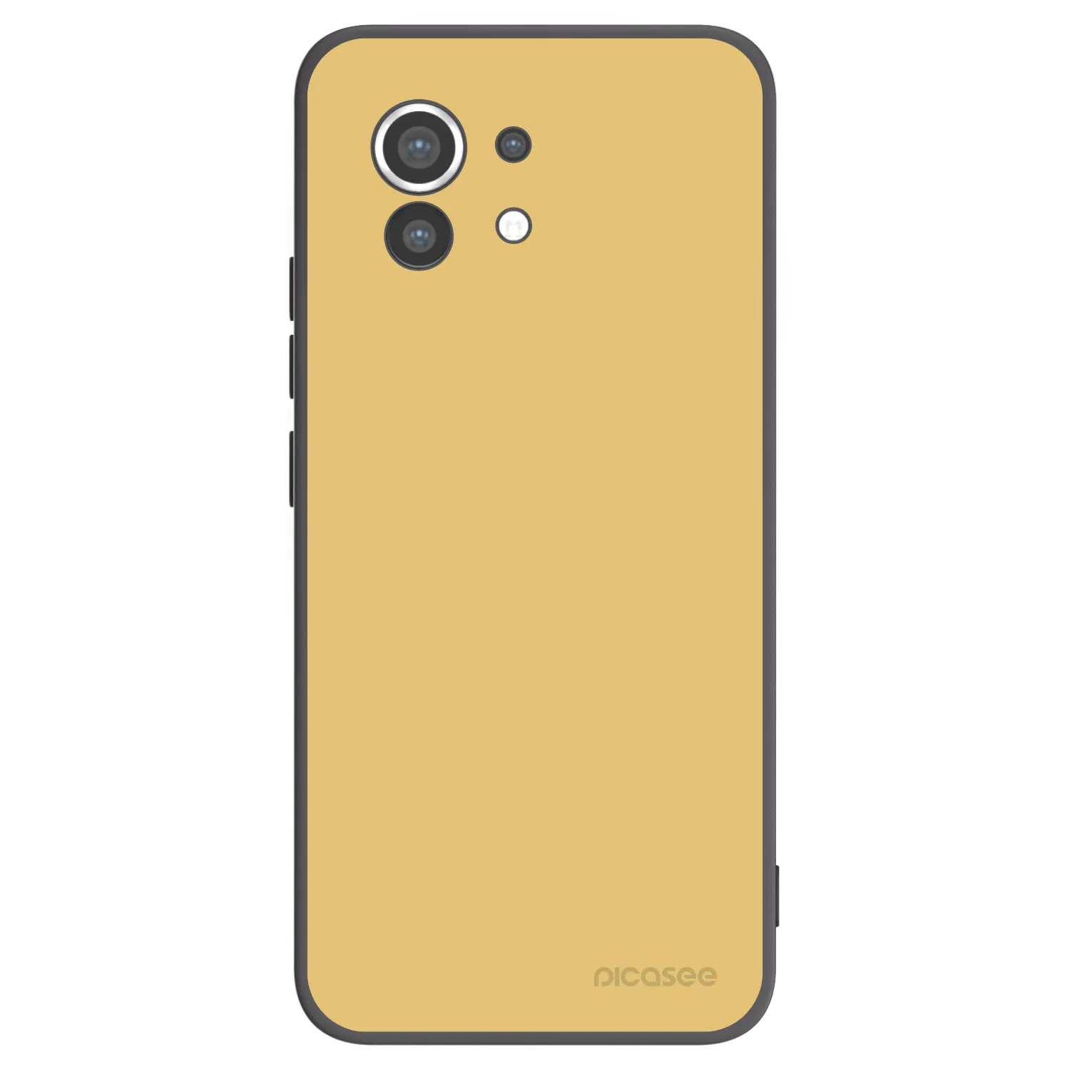 Picasee silikónový čierny obal pre Xiaomi Mi 11 - Canary Crystal