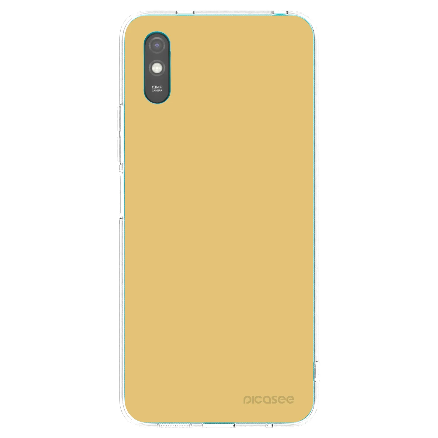 Picasee silikónový prehľadný obal pre Xiaomi Redmi 9AT - Canary Crystal