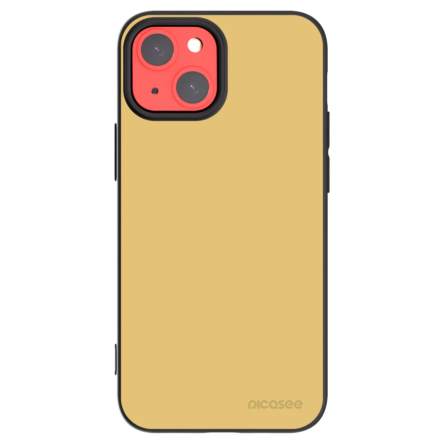 Picasee silikónový čierny obal pre Apple iPhone 13 mini - Canary Crystal