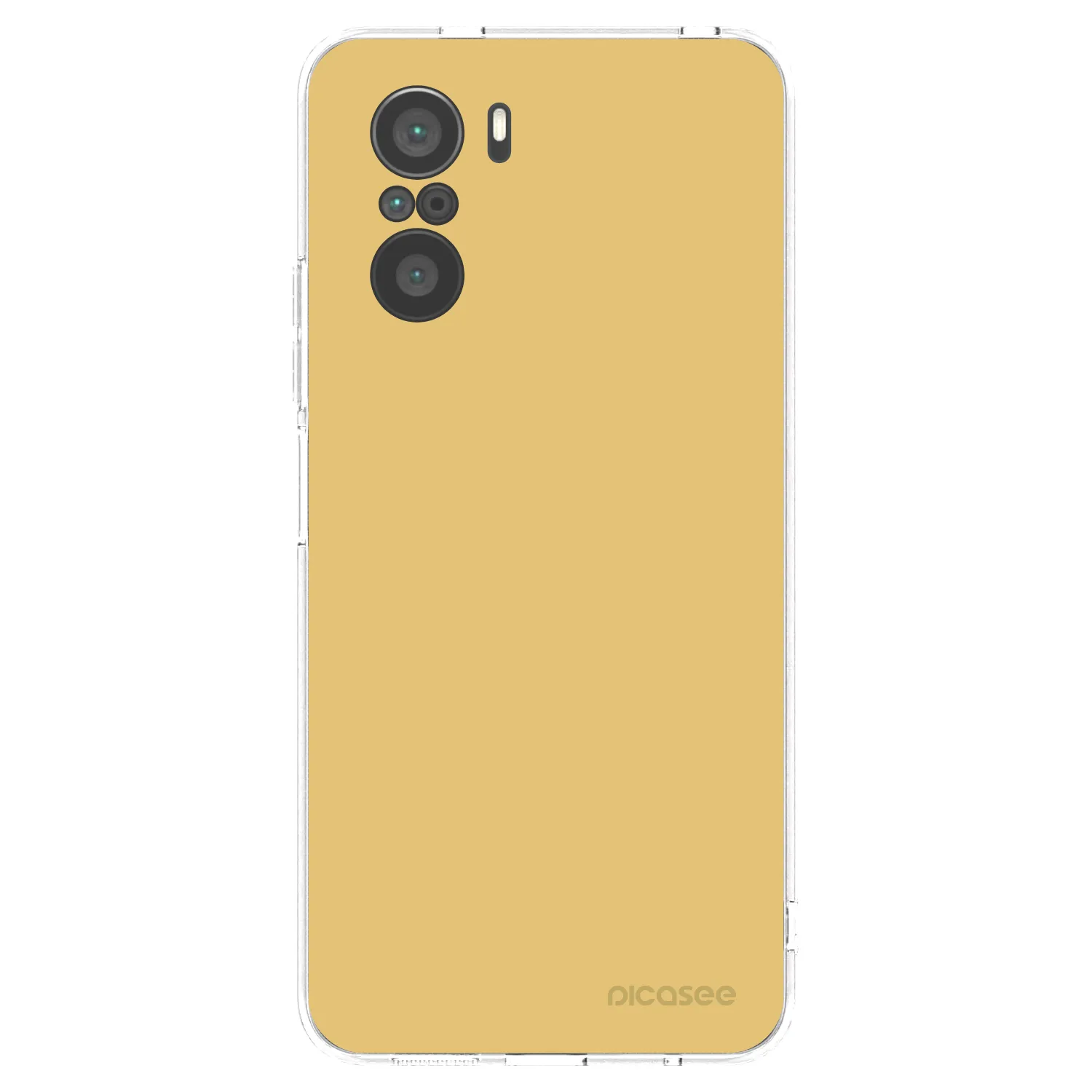 Picasee silikónový prehľadný obal pre Xiaomi Poco F3 - Canary Crystal
