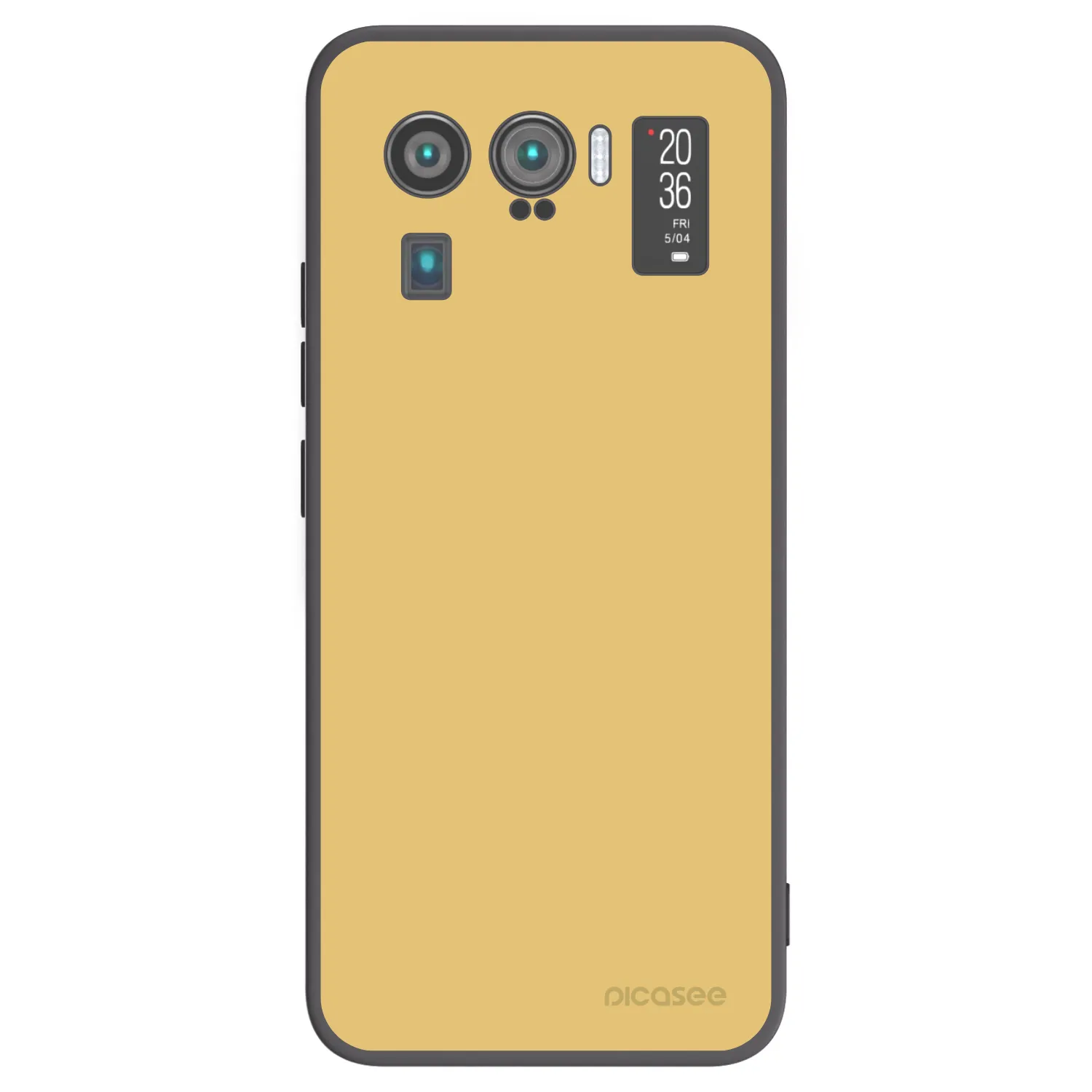 Picasee silikónový čierny obal pre Xiaomi Mi 11 Ultra - Canary Crystal