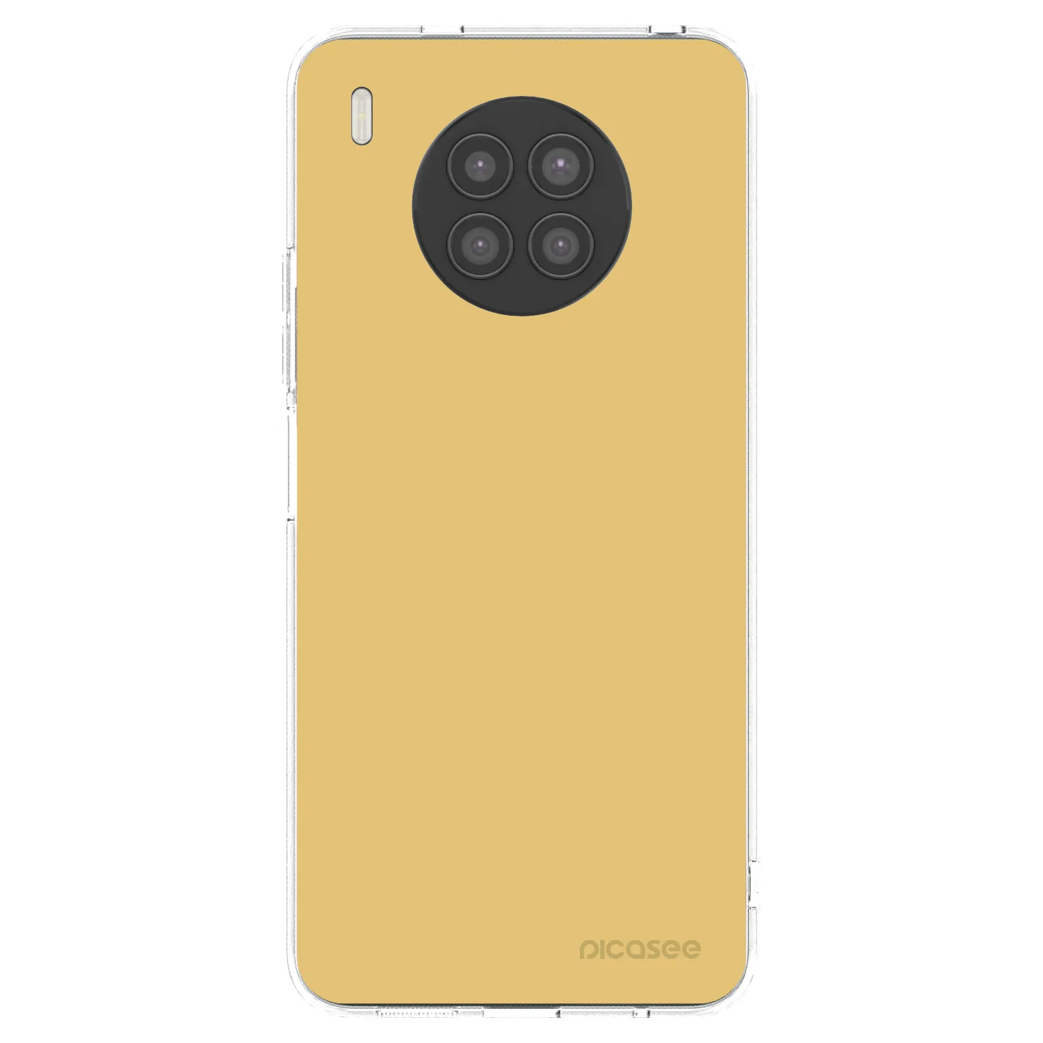 Picasee silikónový prehľadný obal pre Huawei Nova 8i - Canary Crystal