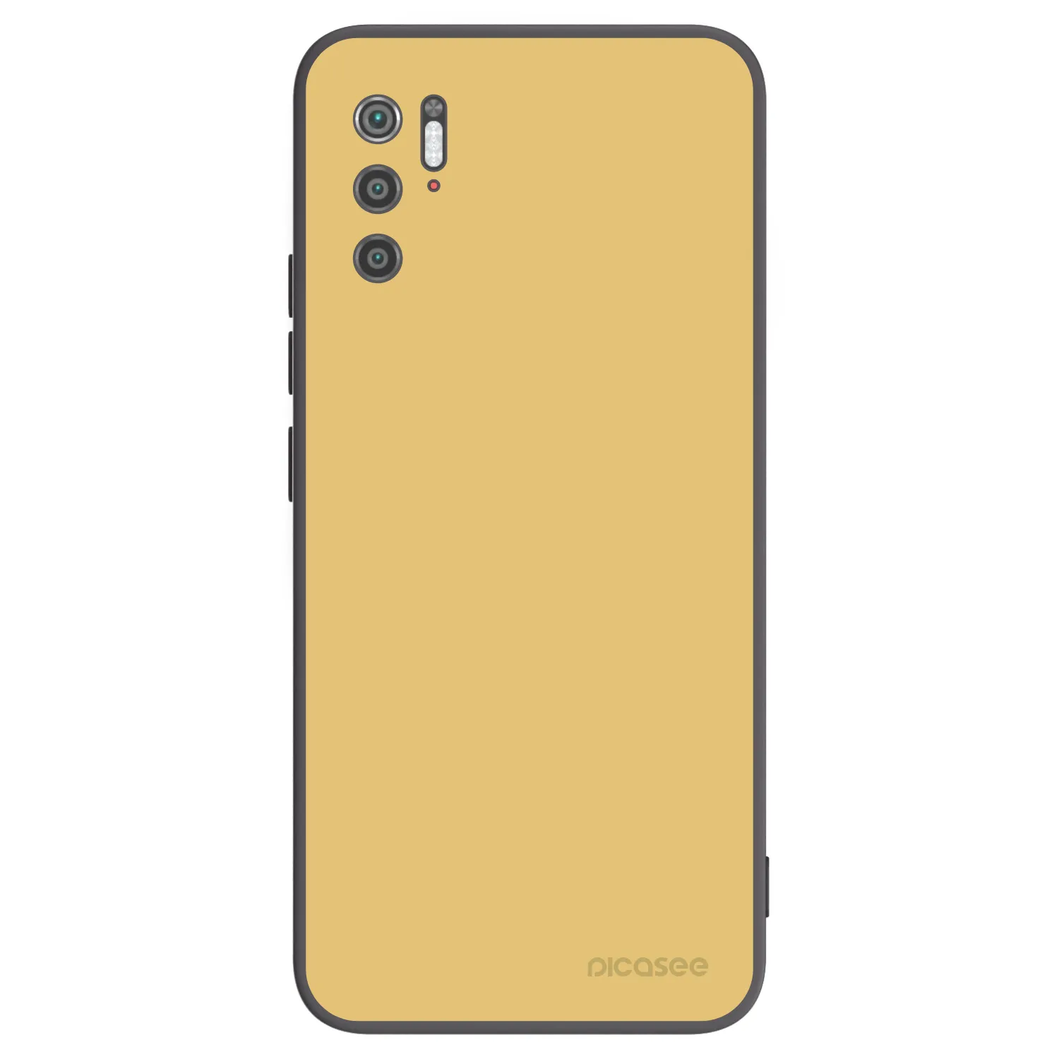 Picasee silikónový čierny obal pre Xiaomi Poco M3 Pro 5G - Canary Crystal