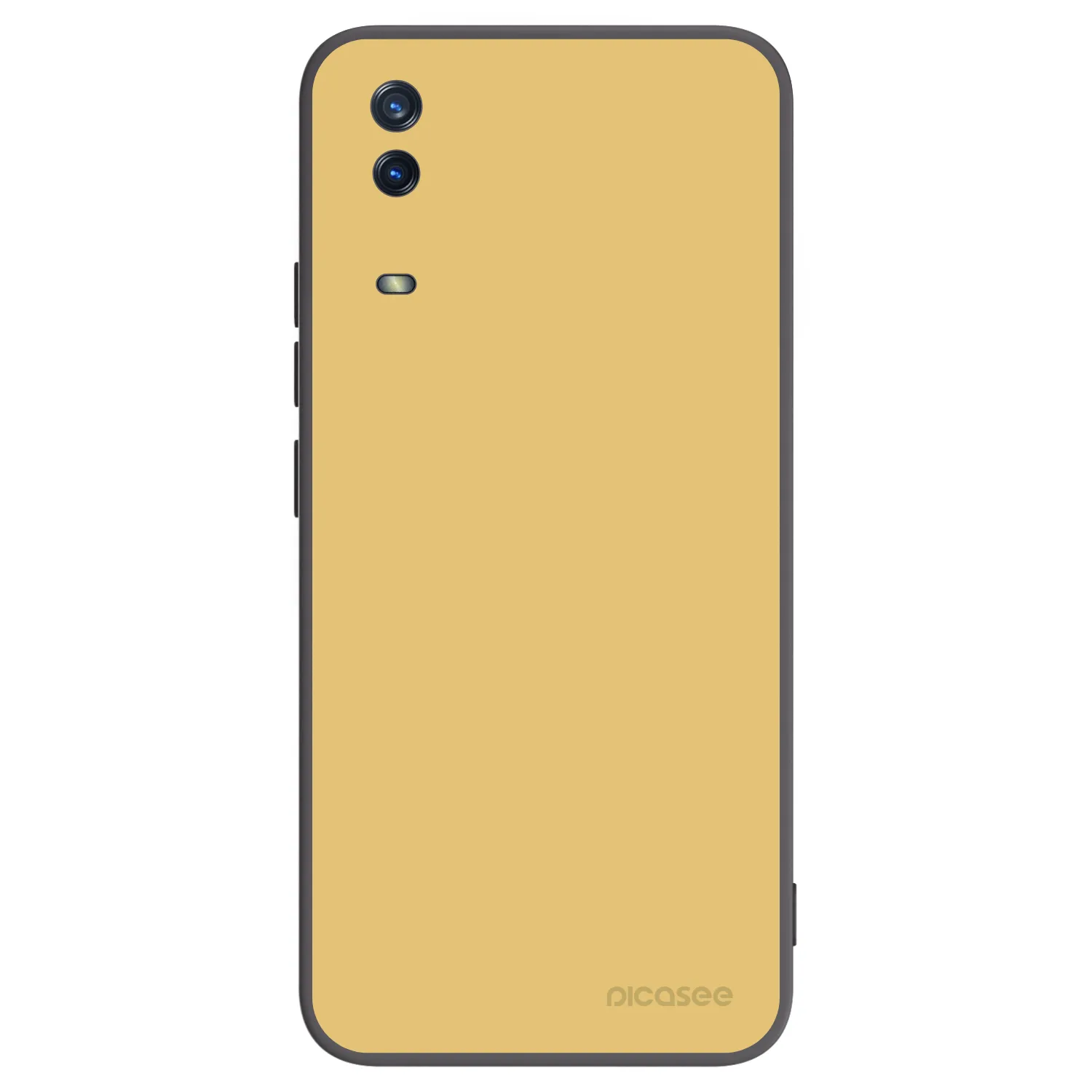 Picasee silikónový čierny obal pre Vivo Y11s - Canary Crystal