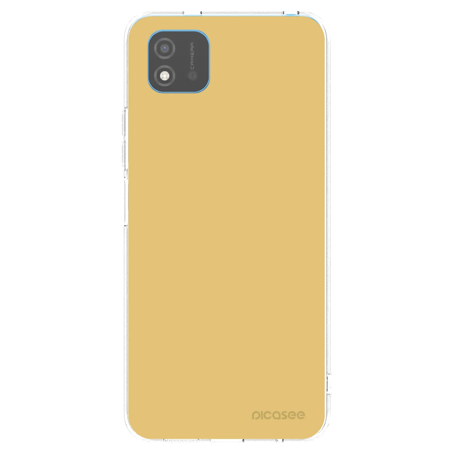 Picasee silikónový prehľadný obal pre Realme C11 (2021) - Canary Crystal