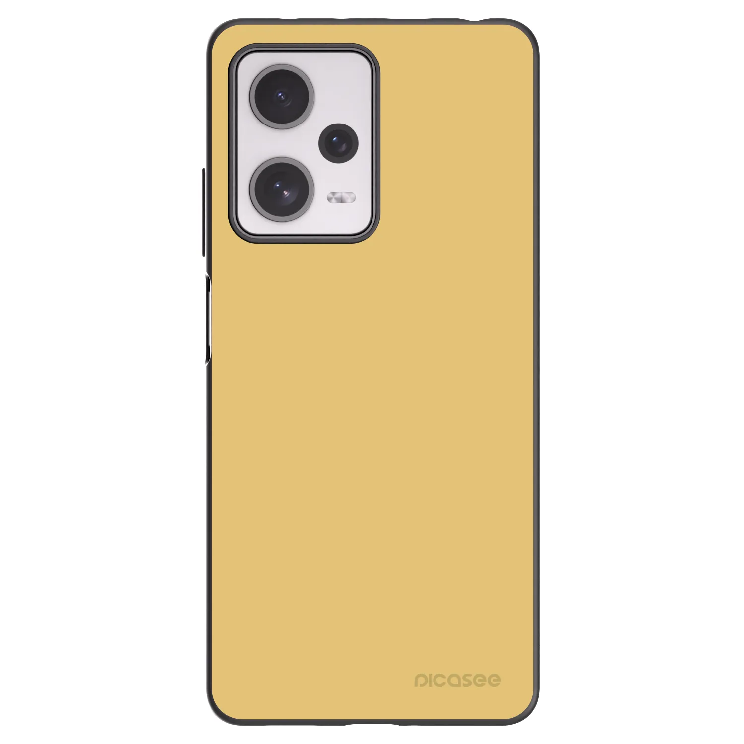 Picasee silikónový čierny obal pre Xiaomi Redmi Note 12 Pro+ 5G - Canary Crystal