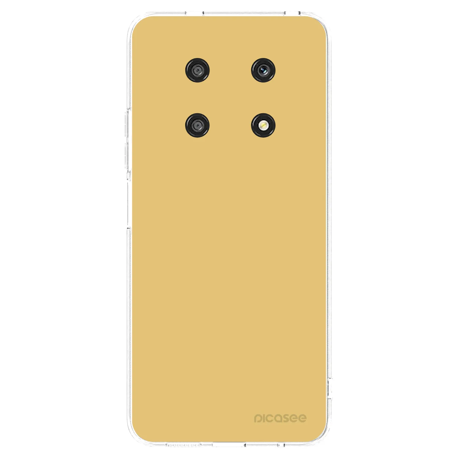 Picasee silikónový prehľadný obal pre Honor Magic4 Lite 5G - Canary Crystal