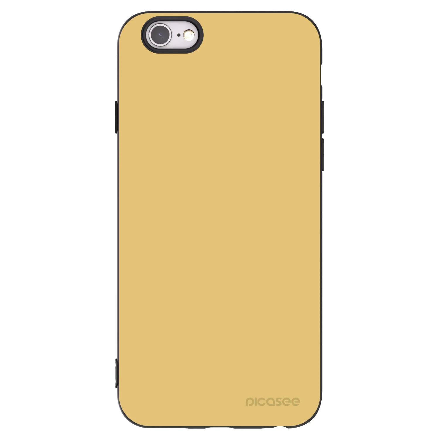 Picasee silikónový čierny obal pre Apple iPhone 6/6S - Canary Crystal