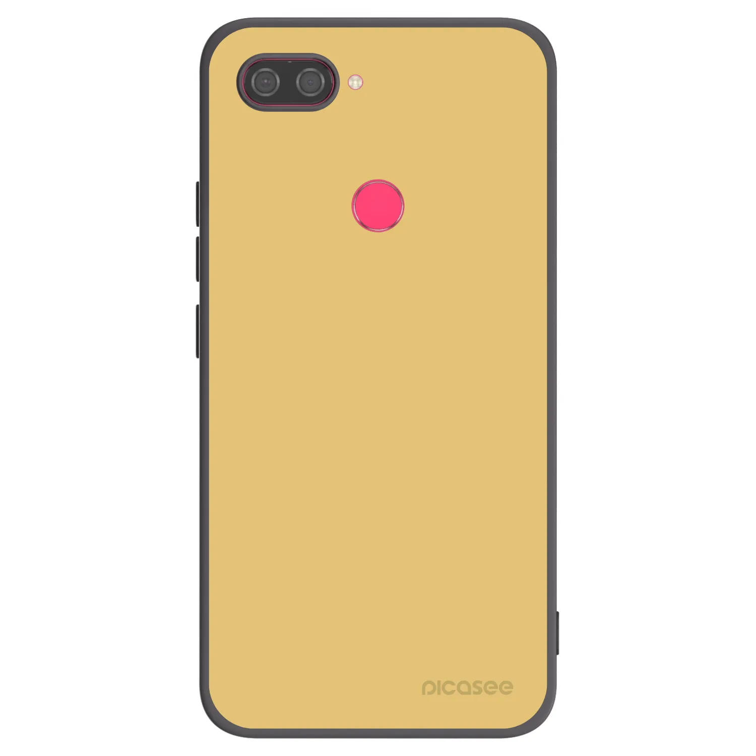 Picasee silikónový čierny obal pre Xiaomi Mi 8 Lite - Canary Crystal