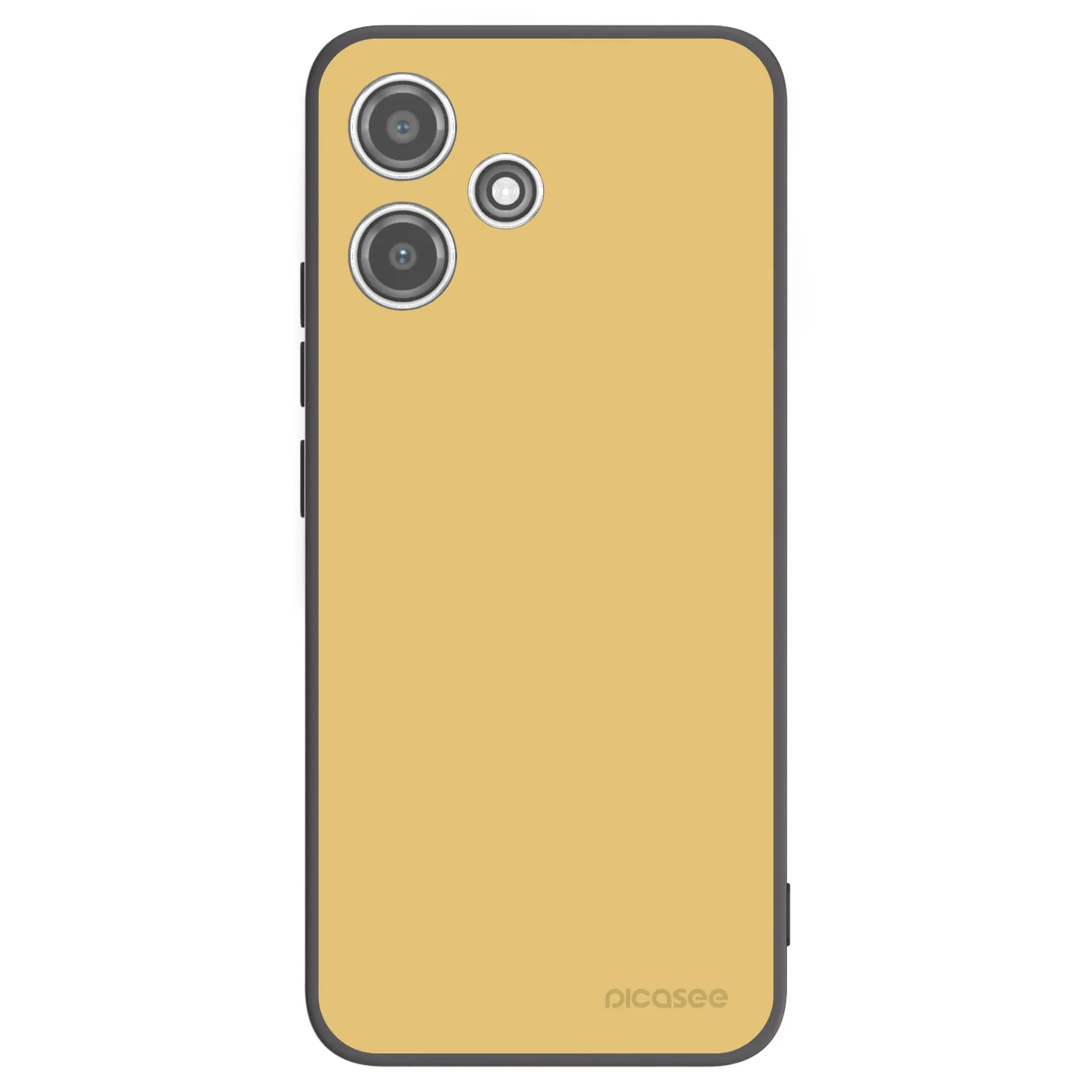 Picasee silikónový čierny obal pre Xiaomi Redmi 12 5G - Canary Crystal