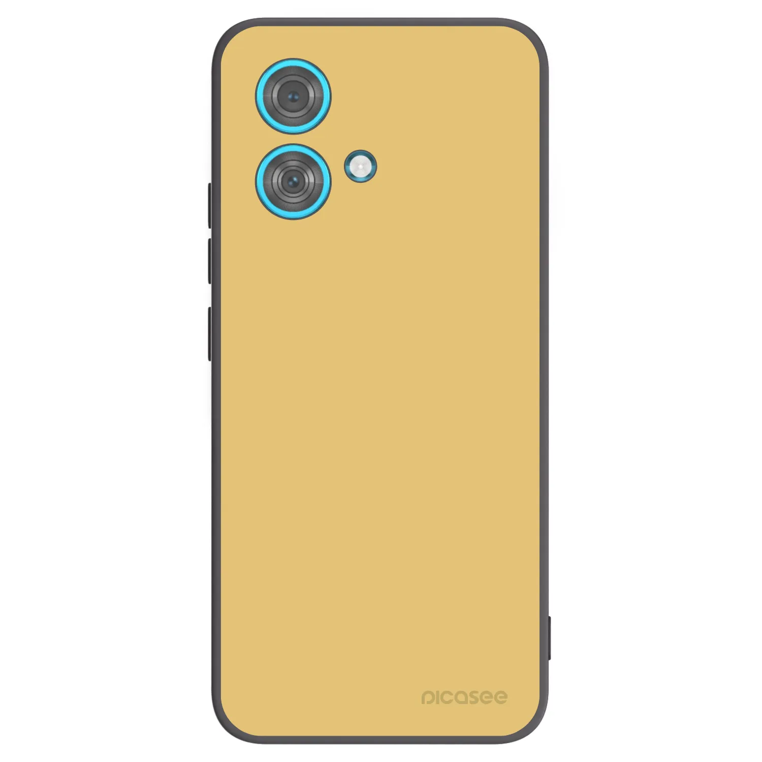 Picasee silikónový čierny obal pre Motorola Edge 40 Neo - Canary Crystal