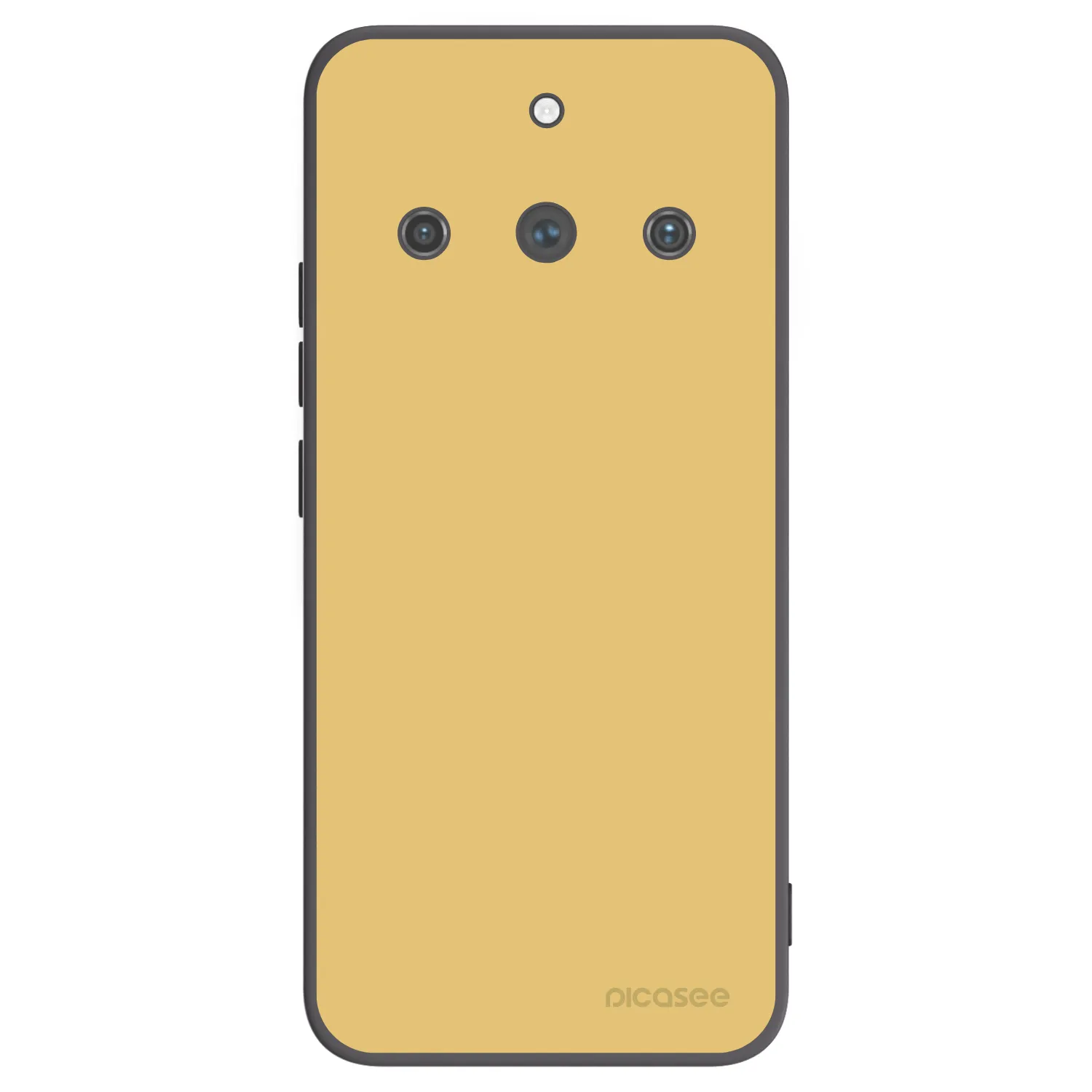 Picasee silikónový čierny obal pre Realme 11 Pro+ - Canary Crystal