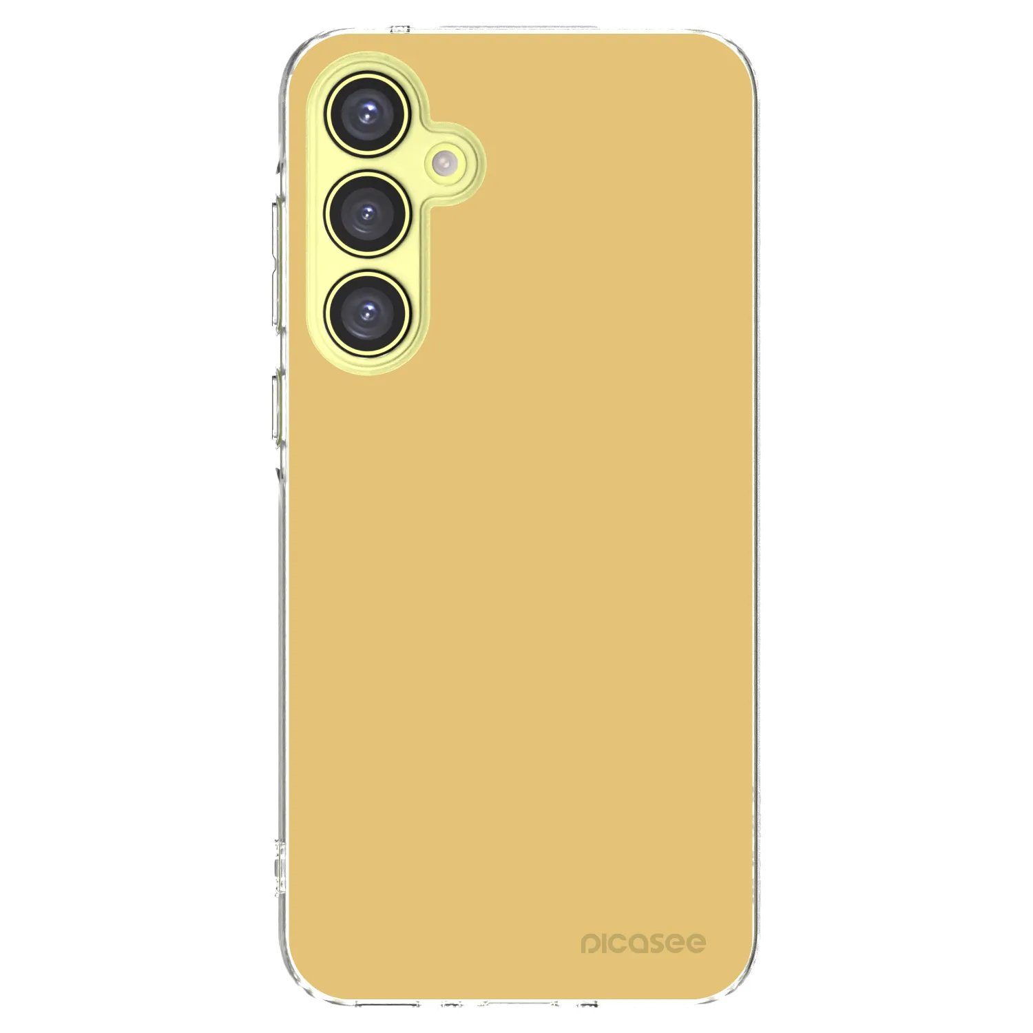 Picasee silikónový prehľadný obal pre Samsung Galaxy A35 5G A356B - Canary Crystal