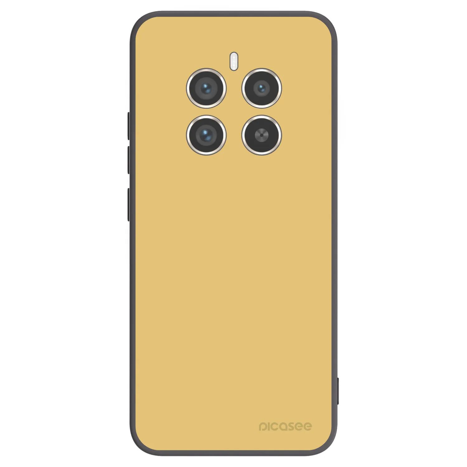Picasee silikónový čierny obal pre Realme 12 Pro 5G - Canary Crystal