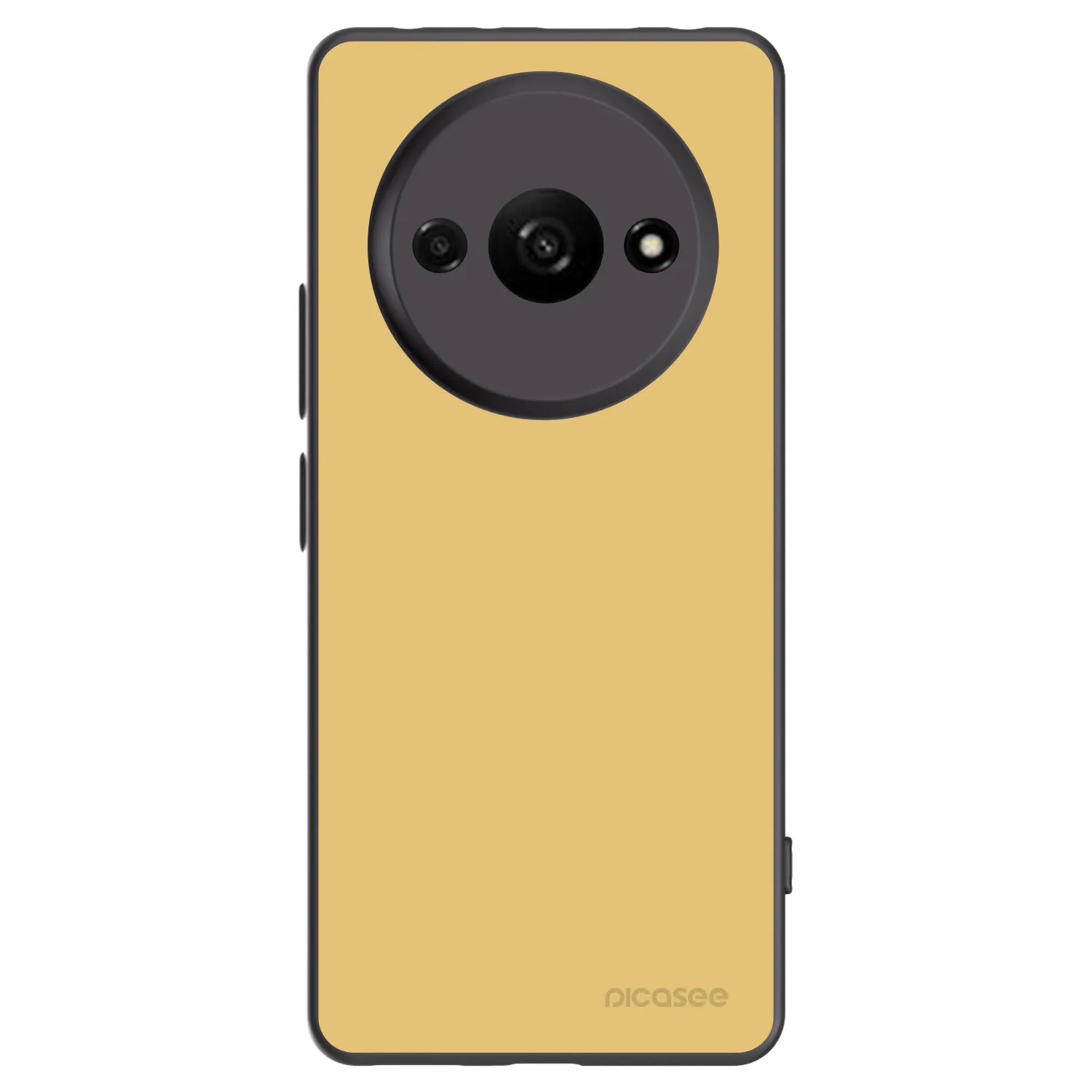 Picasee silikónový čierny obal pre Xiaomi Redmi A3 - Canary Crystal