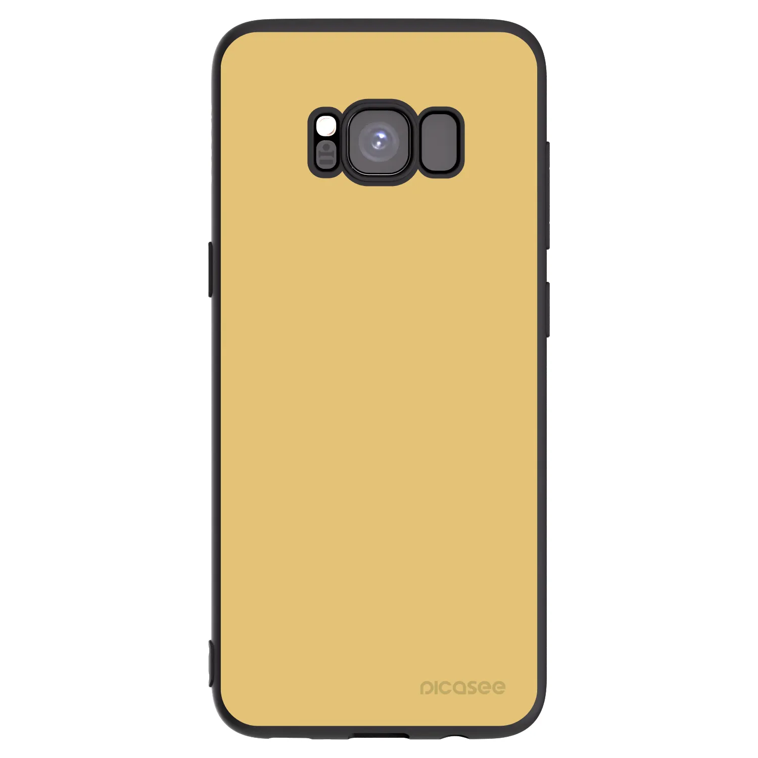 Picasee silikónový čierny obal pre Samsung Galaxy S8 G950F - Canary Crystal