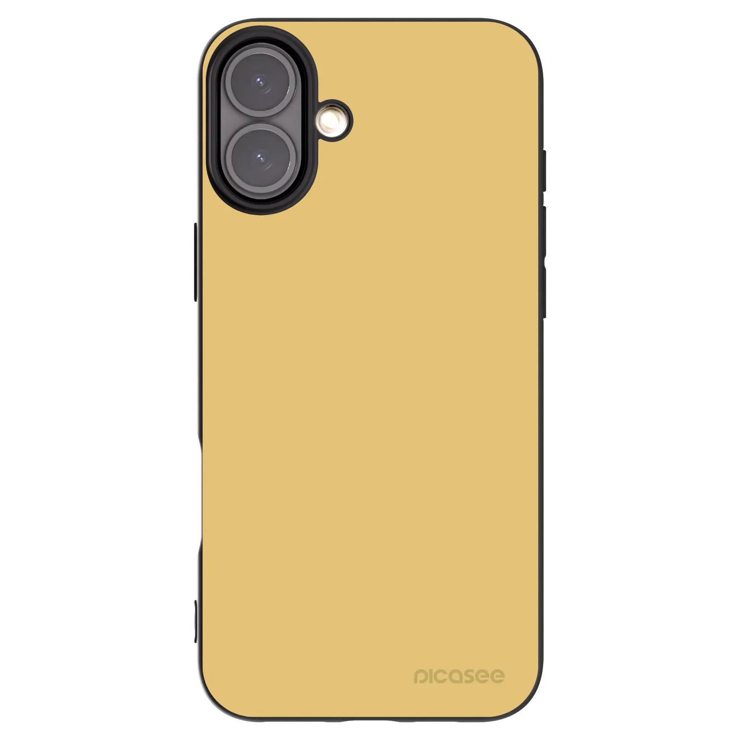 Picasee silikónový čierny obal pre Apple iPhone 16 Plus - Canary Crystal