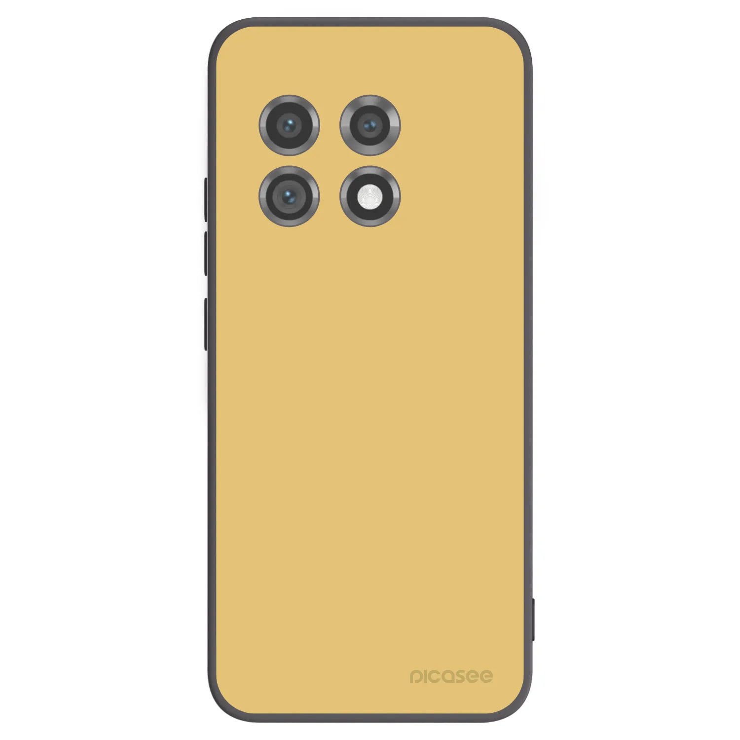 Picasee silikónový čierny obal pre OnePlus 11 5G - Canary Crystal