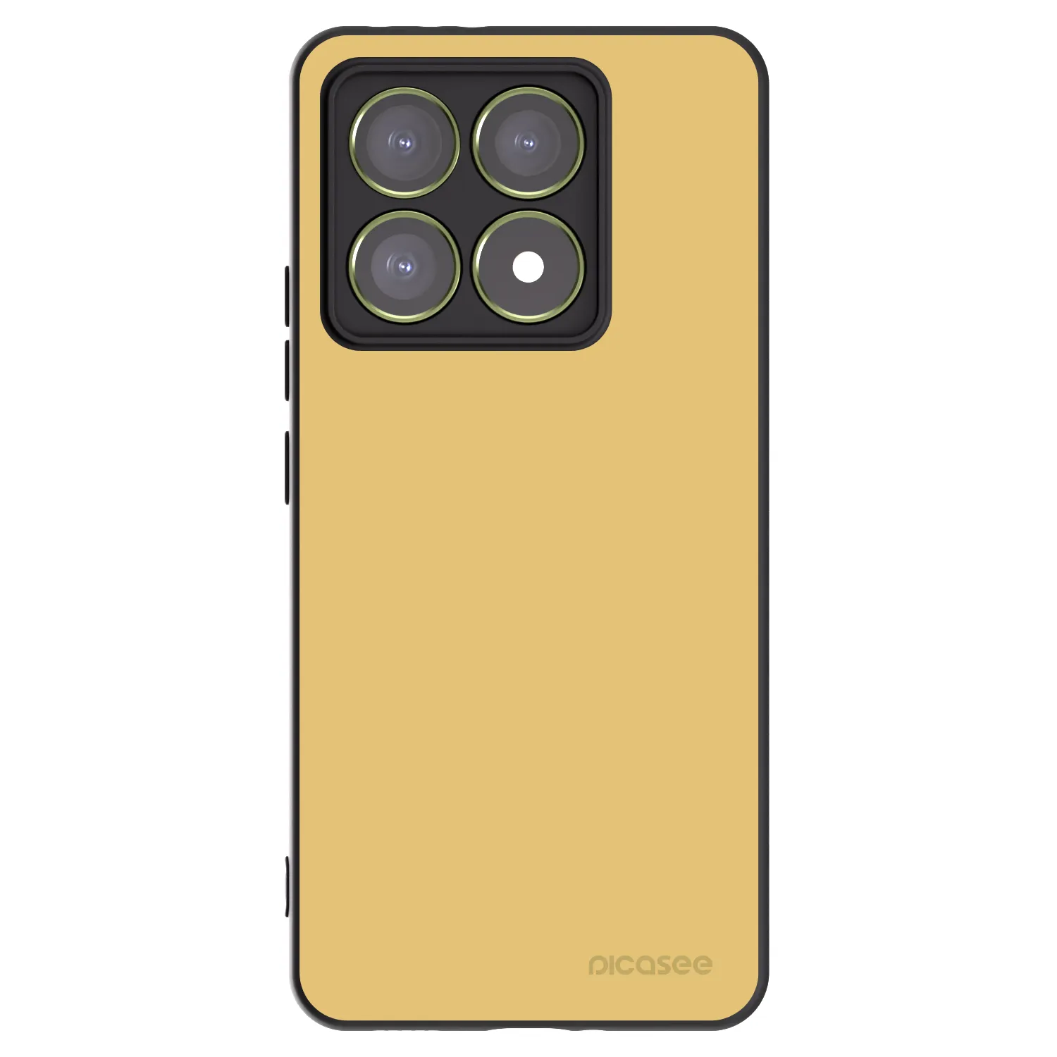 Picasee silikónový čierny obal pre Xiaomi 14T - Canary Crystal