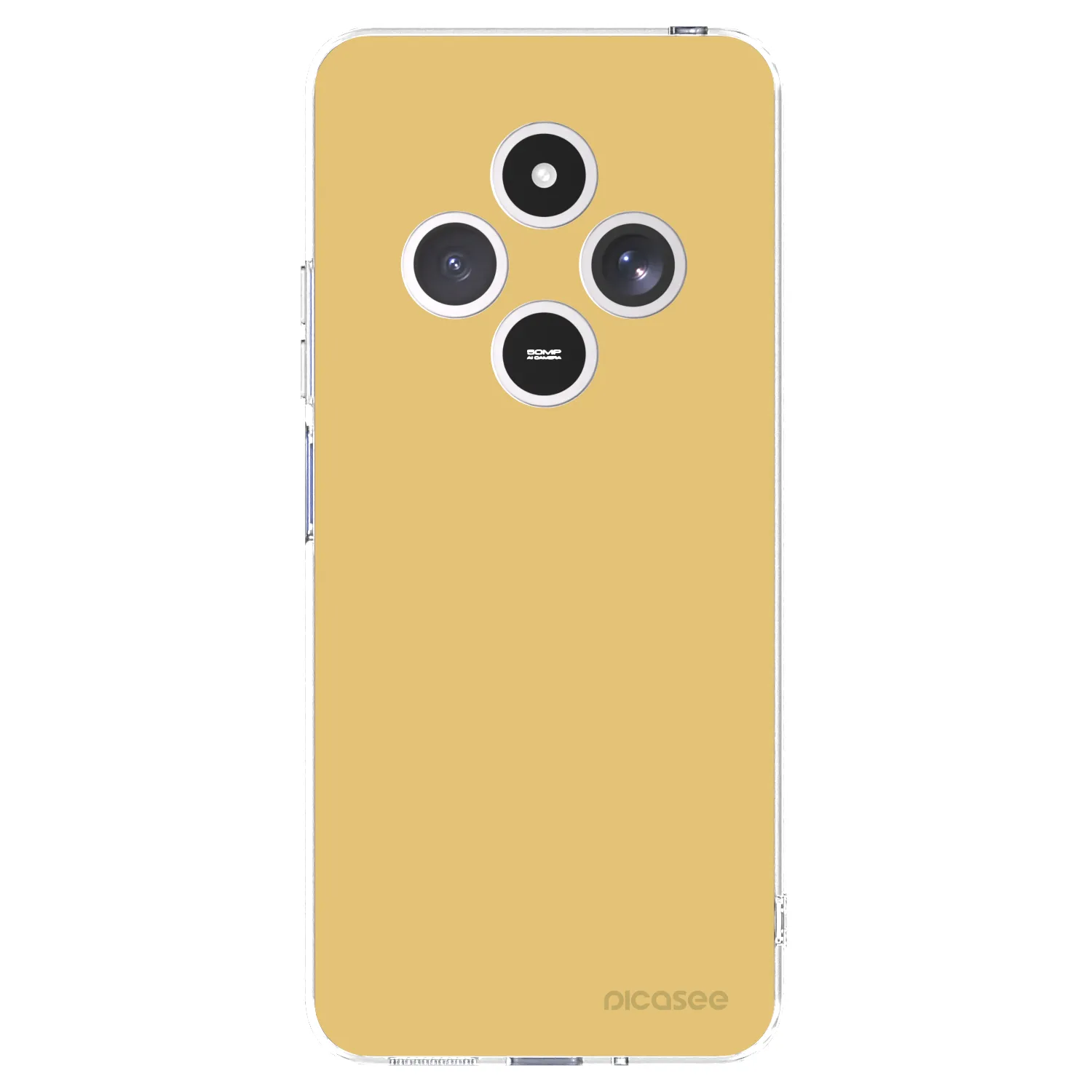 Picasee silikónový prehľadný obal pre Xiaomi Redmi 14C - Canary Crystal