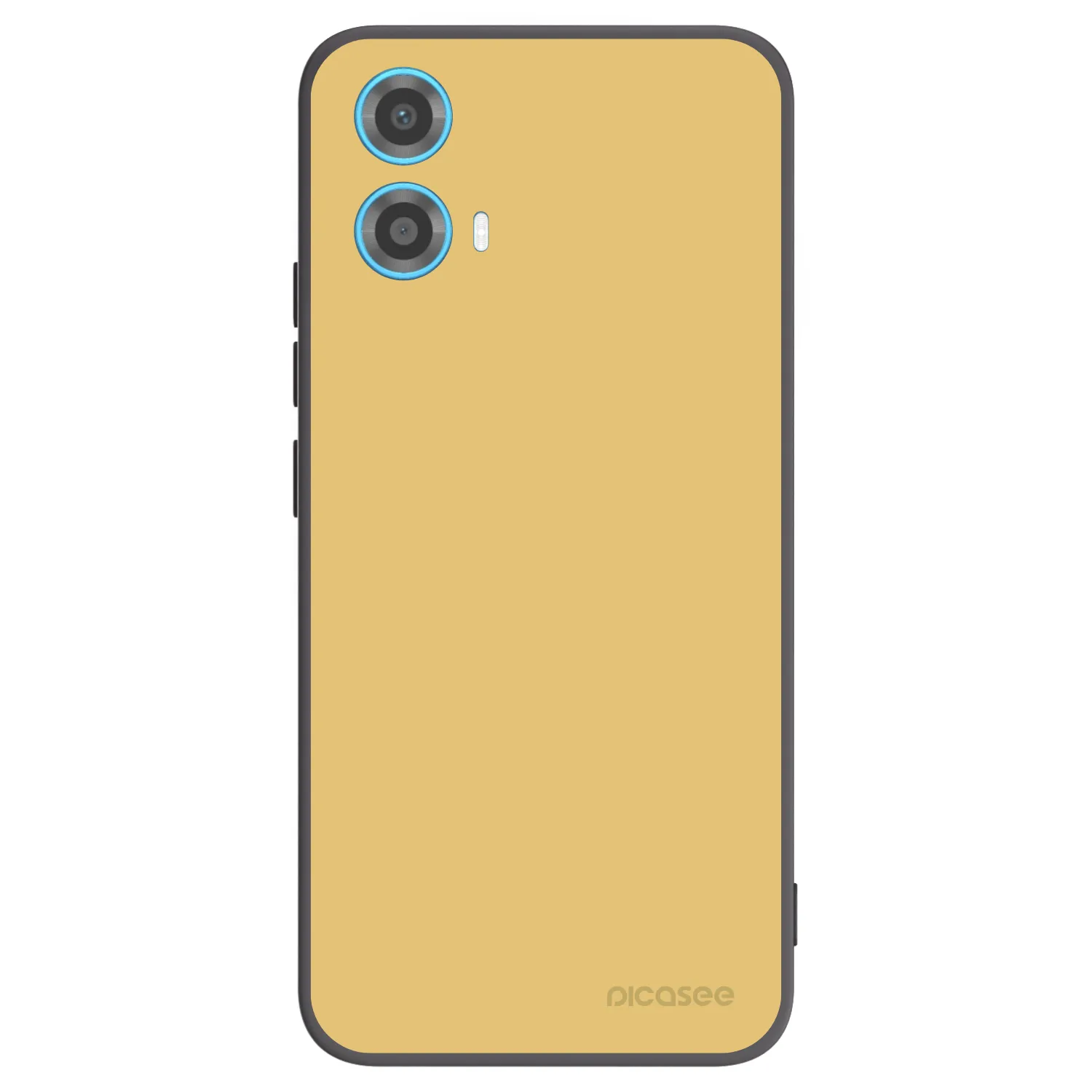 Picasee silikónový čierny obal pre Motorola Moto G34 5G - Canary Crystal