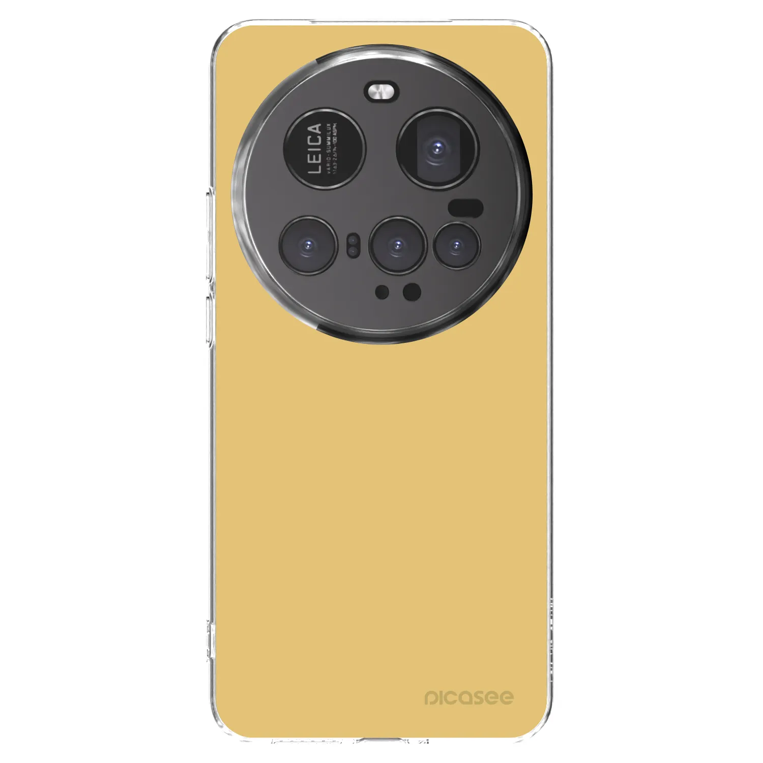Picasee silikónový prehľadný obal pre Xiaomi 15 Ultra - Canary Crystal