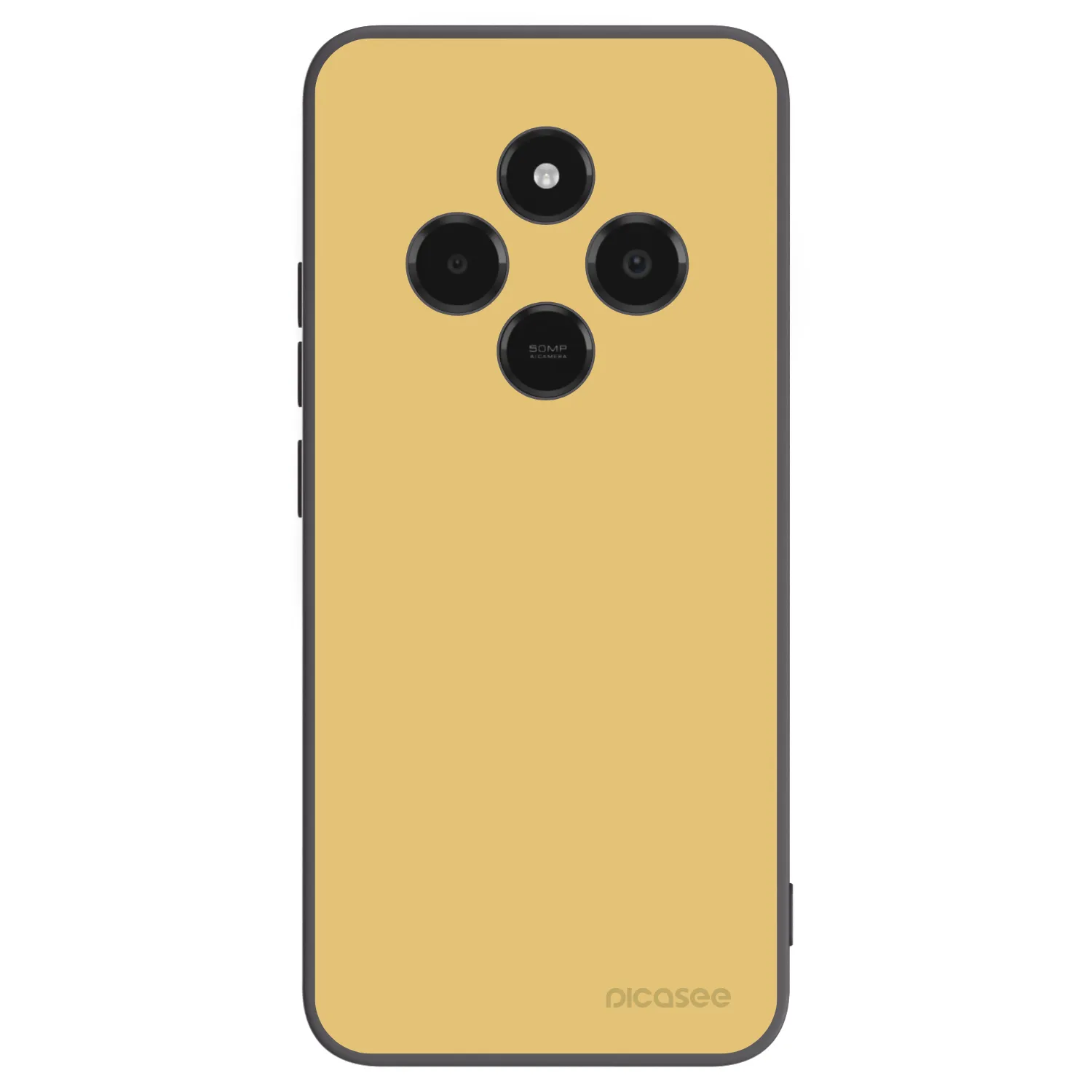 Picasee silikónový čierny obal pre Xiaomi Poco C75 - Canary Crystal