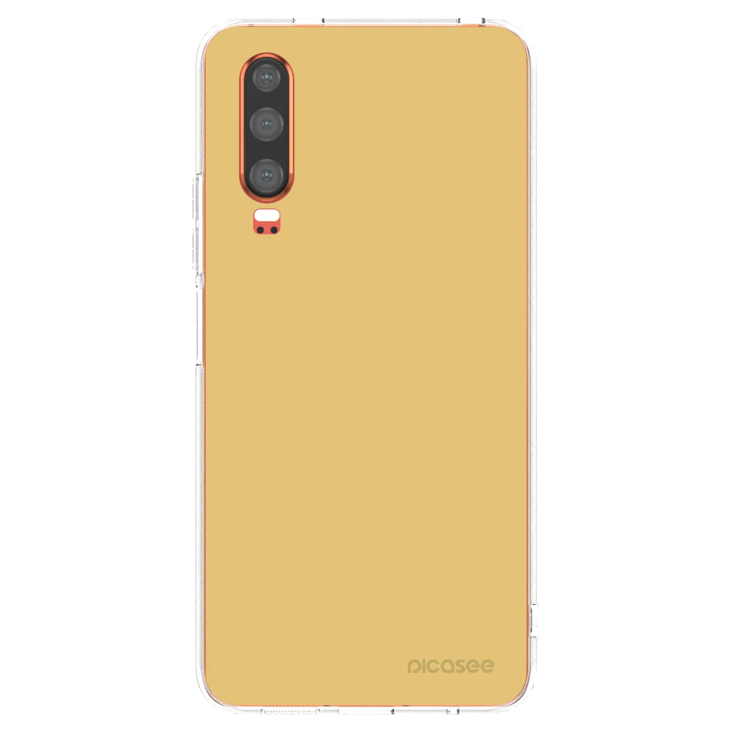 Picasee silikónový prehľadný obal pre Huawei P30 - Canary Crystal