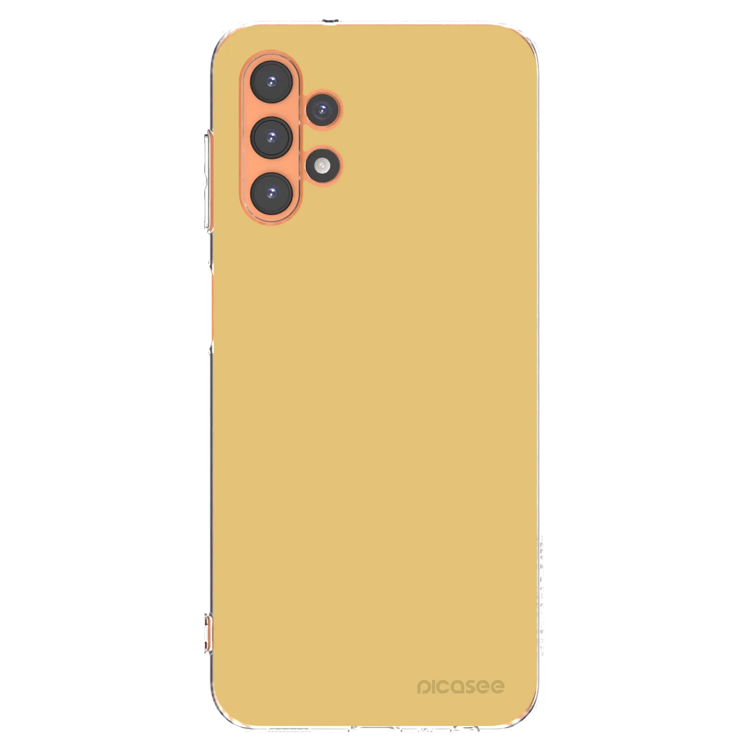 Picasee silikónový prehľadný obal pre Samsung Galaxy A13 5G - Canary Crystal