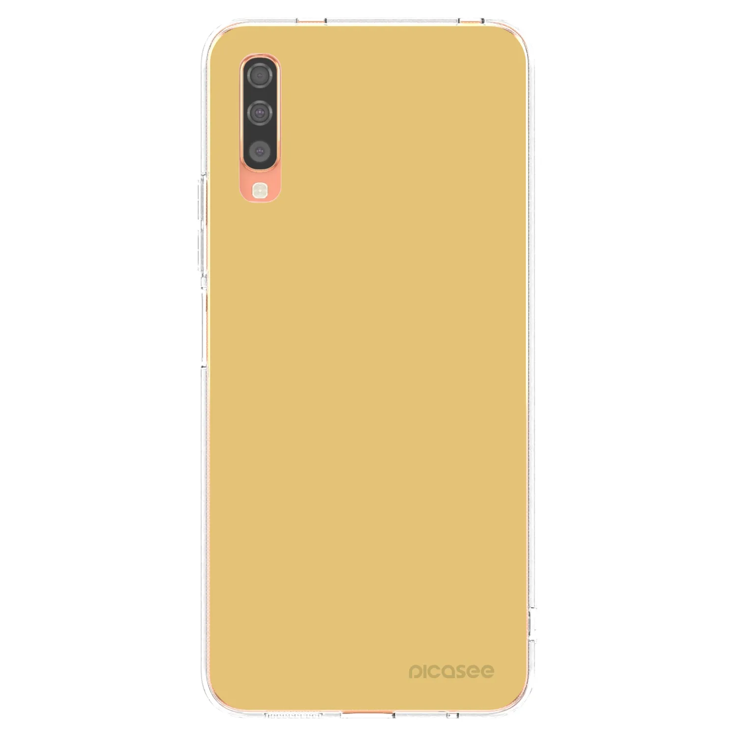 Picasee silikónový prehľadný obal pre Samsung Galaxy A70 A705F - Canary Crystal
