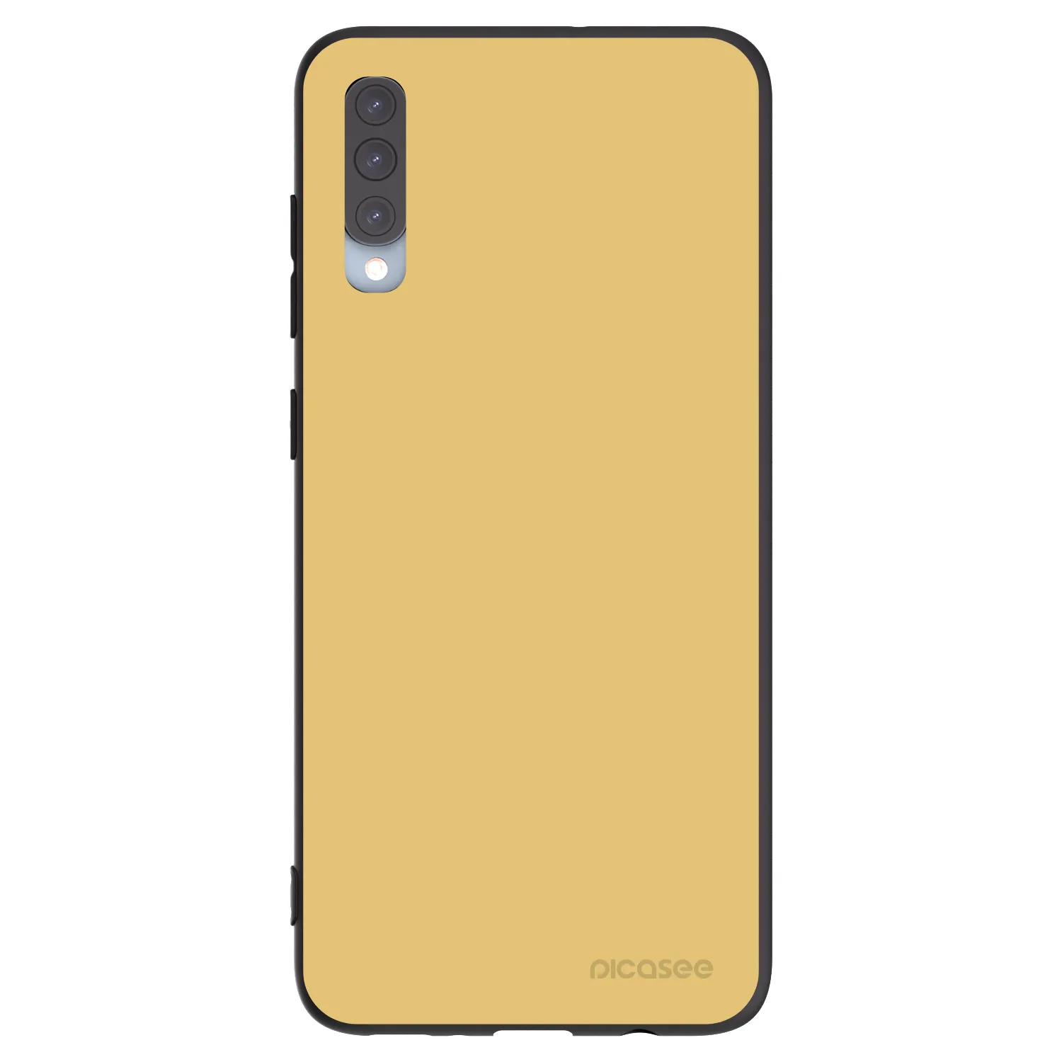 Picasee silikónový čierny obal pre Samsung Galaxy A70 A705F - Canary Crystal