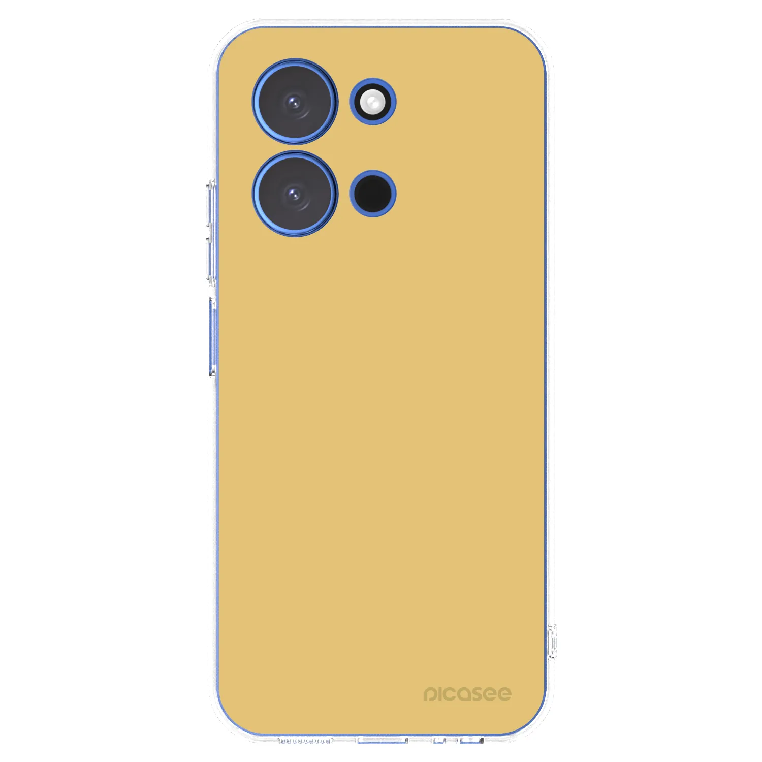 Picasee silikónový prehľadný obal pre Xiaomi Redmi 15C 4G - Canary Crystal