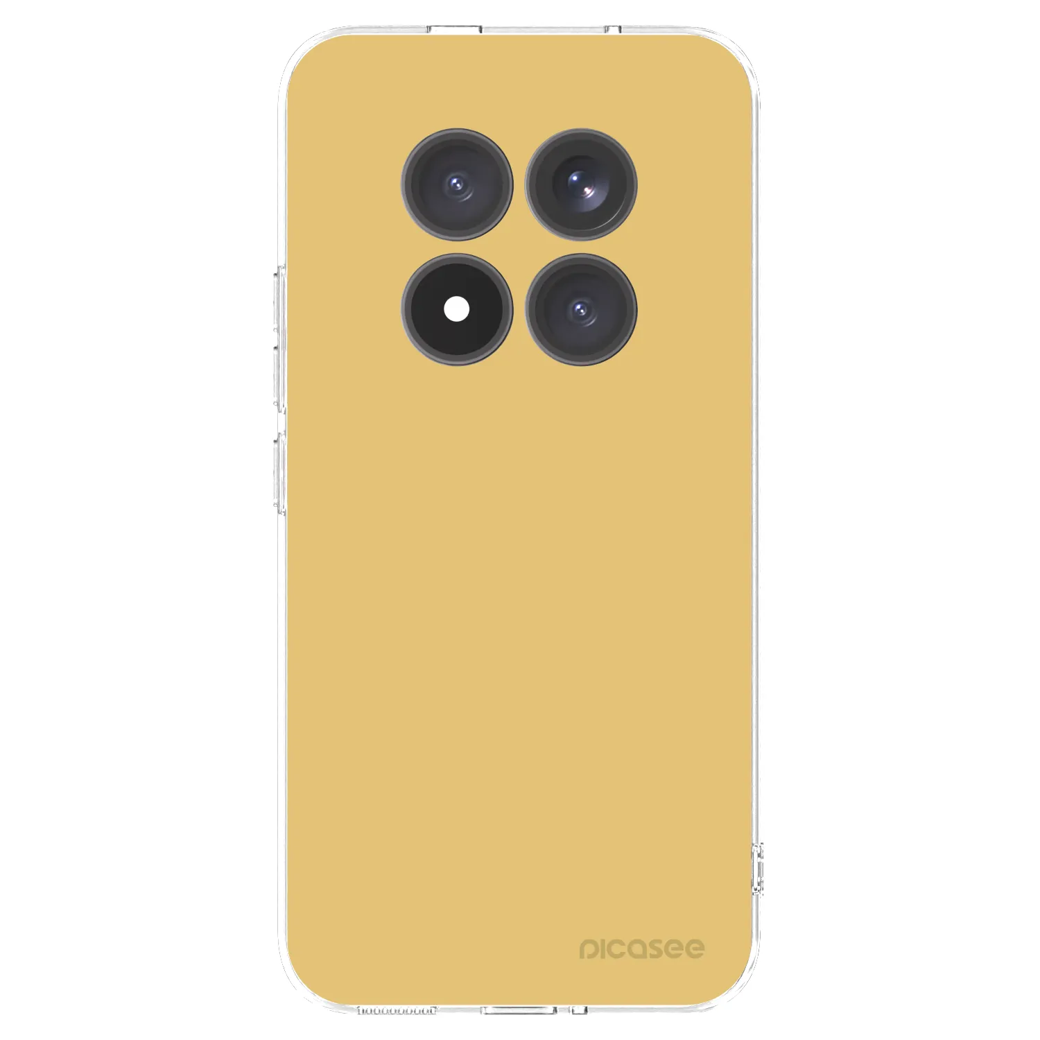 Silikónový prehľadný obal pre Xiaomi Redmi Note 15 Pro+ - Canary Crystal
