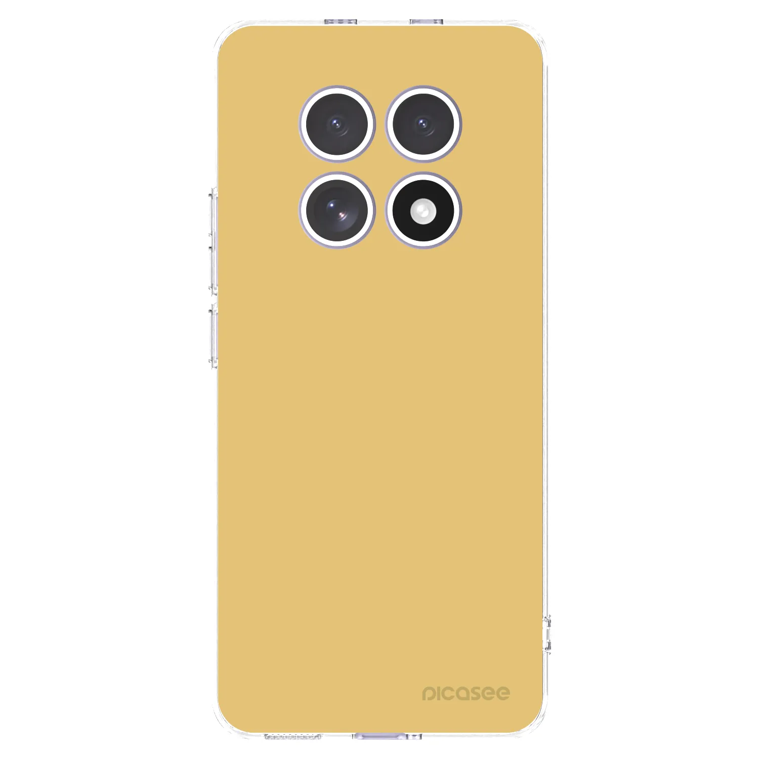 Picasee silikónový prehľadný obal pre Xiaomi Redmi Note 15 - Canary Crystal