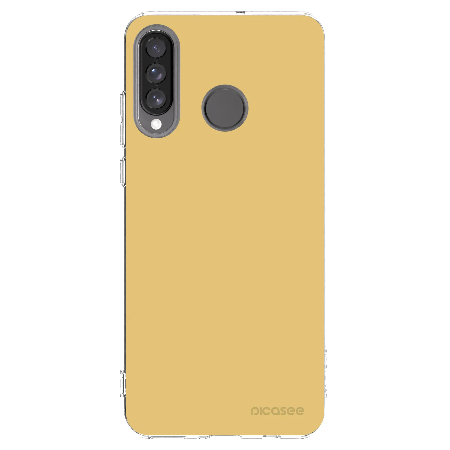 Picasee silikónový prehľadný obal pre Huawei P30 Lite - Canary Crystal