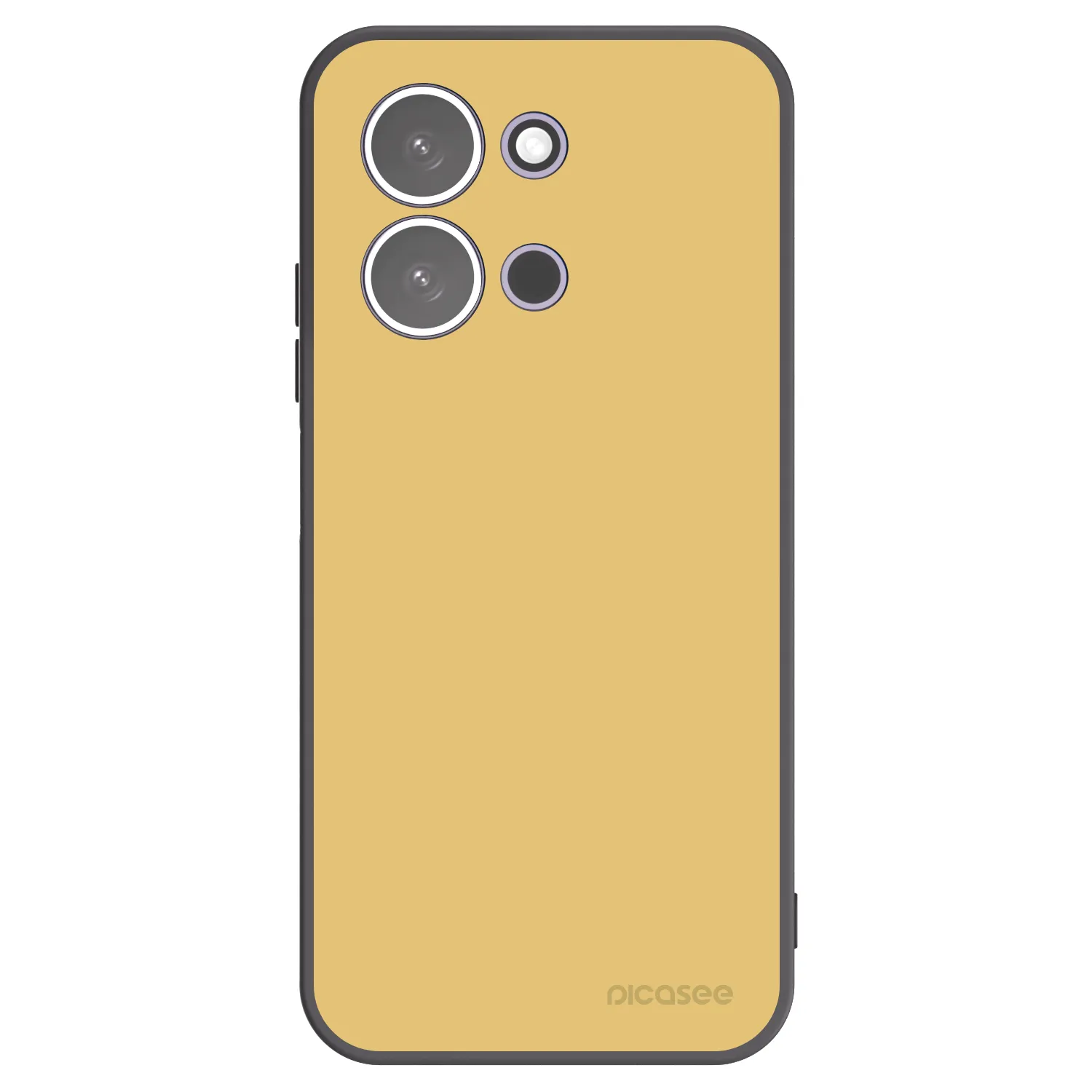Picasee silikónový čierny obal pre Xiaomi Redmi 15C 5G - Canary Crystal