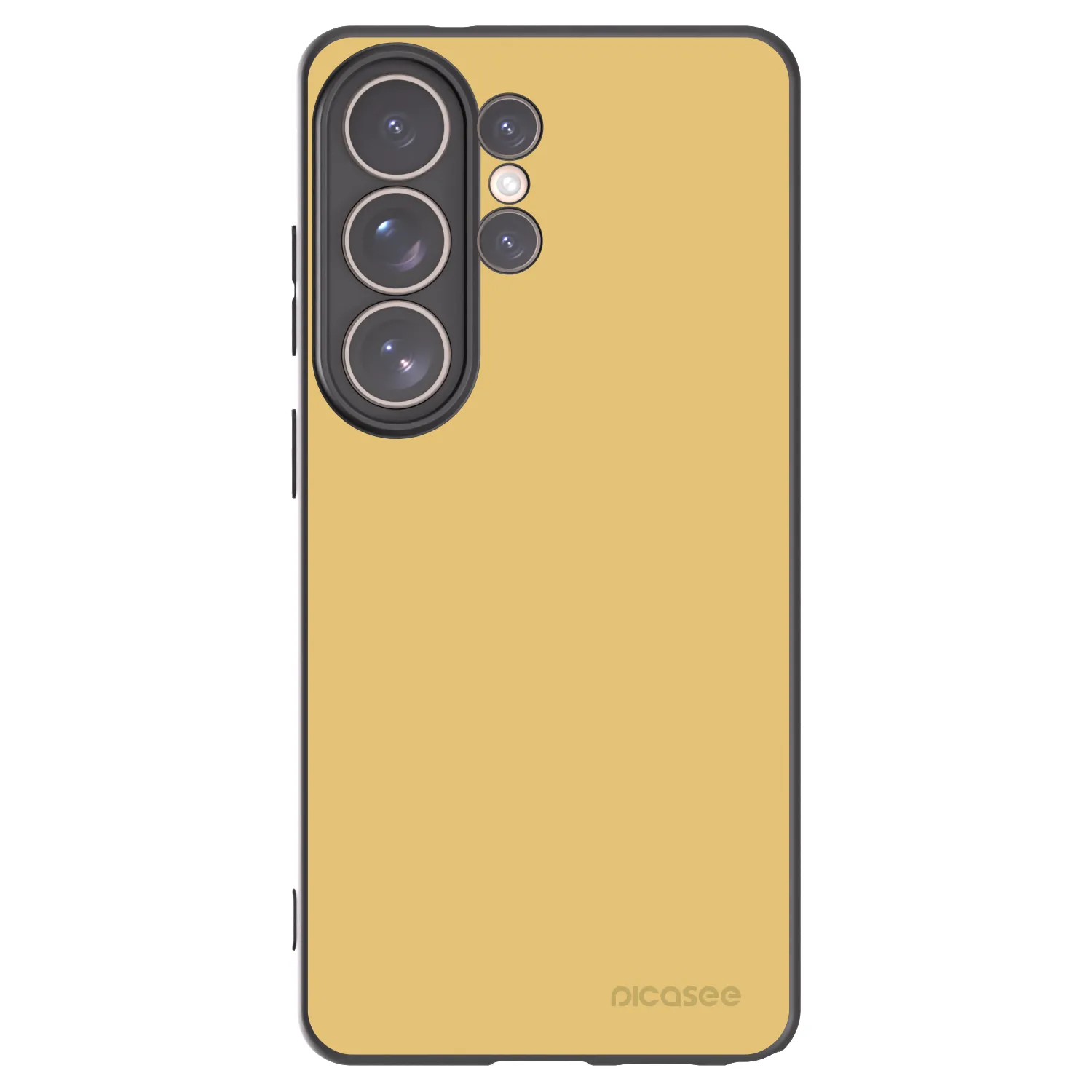 Picasee silikónový čierny obal pre Samsung Galaxy S26 Ultra - Canary Crystal