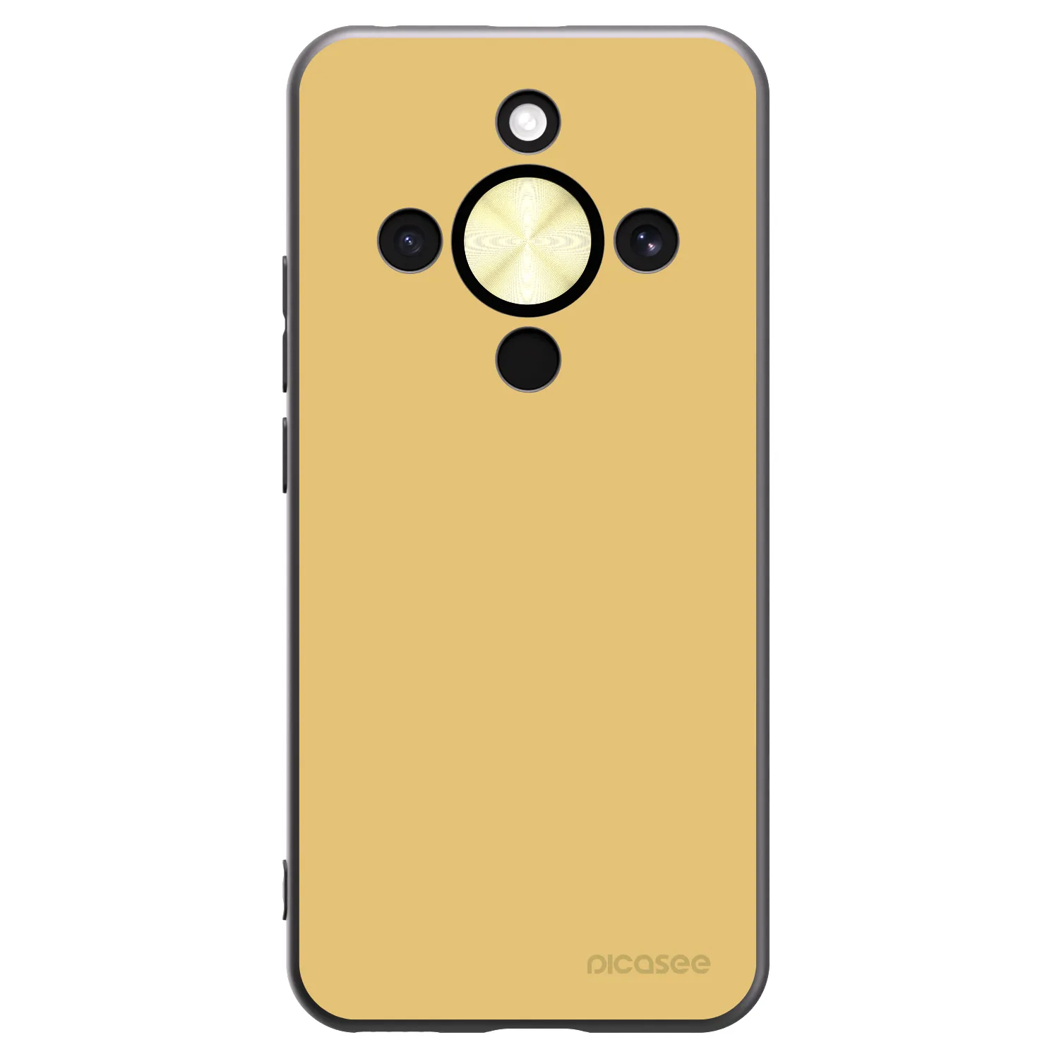 Picasee silikónový čierny obal pre Honor Magic8 Lite 5G - Canary Crystal