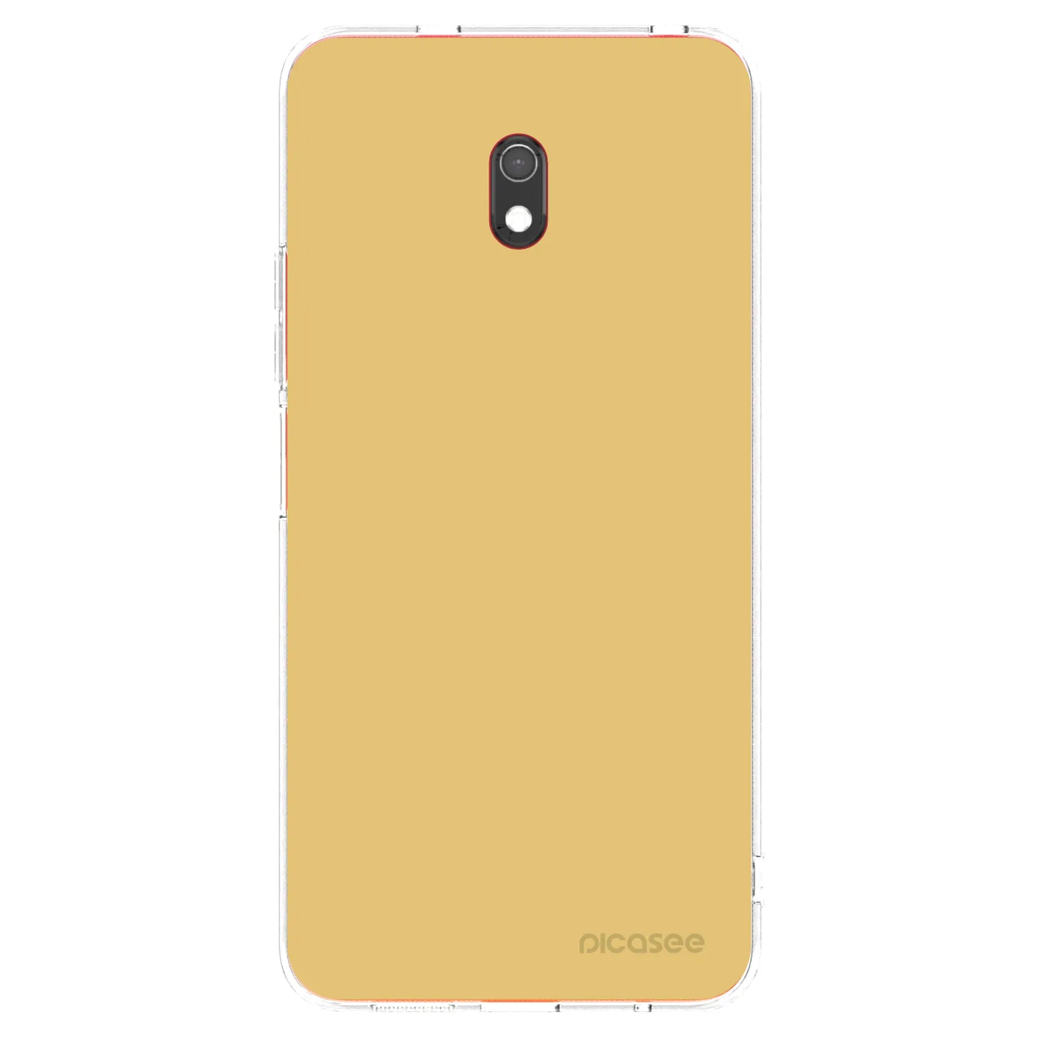 Picasee silikónový prehľadný obal pre Xiaomi Redmi 8A - Canary Crystal