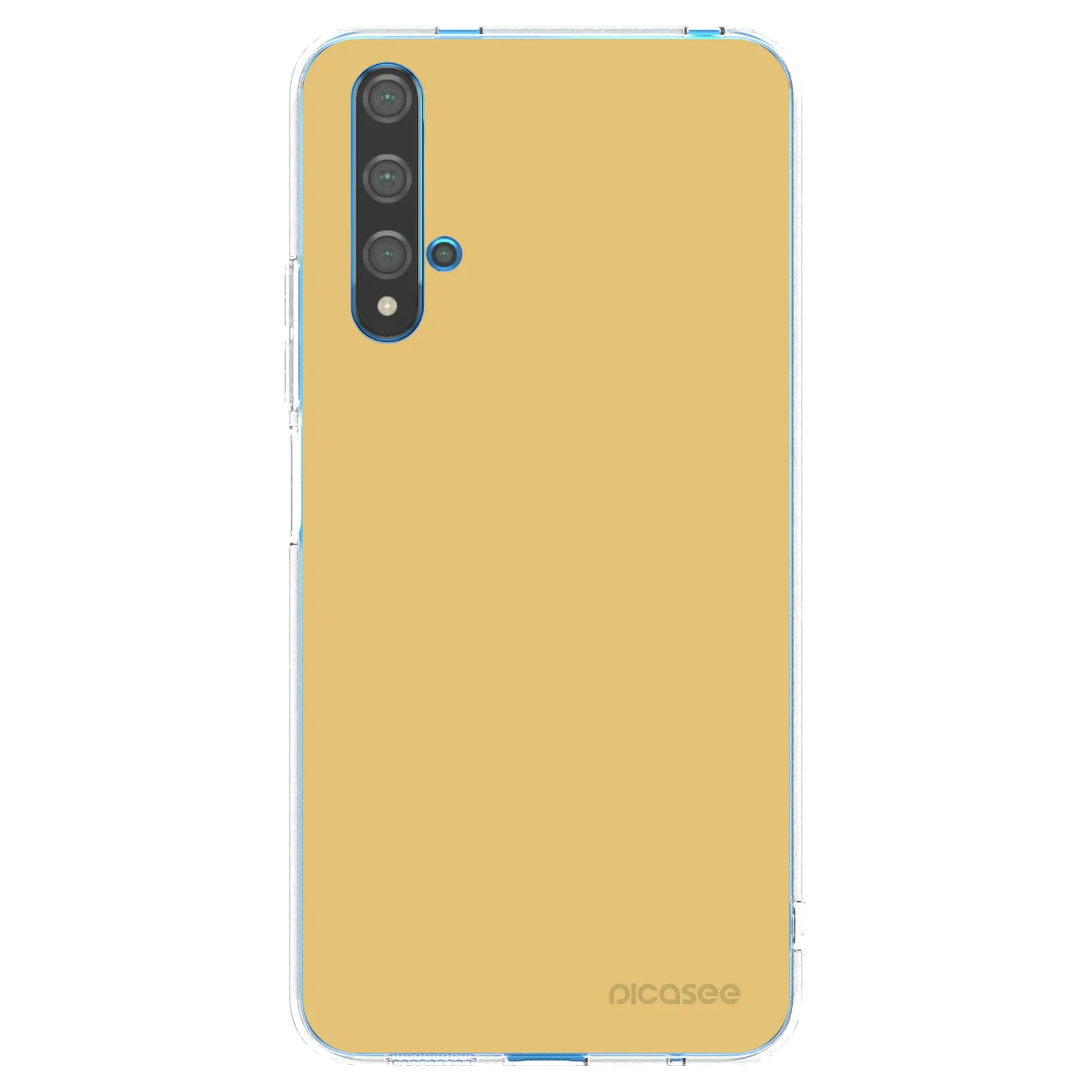 Picasee silikónový prehľadný obal pre Huawei Nova 5T - Canary Crystal
