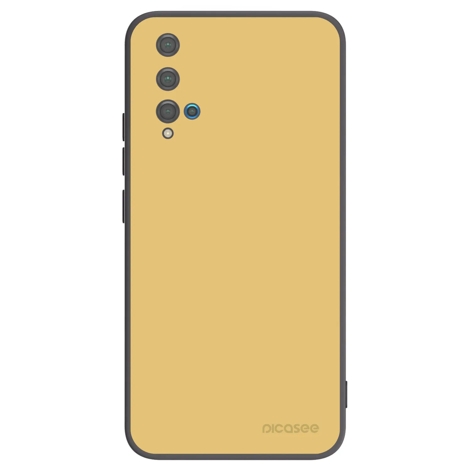 Picasee silikónový čierny obal pre Huawei Nova 5T - Canary Crystal