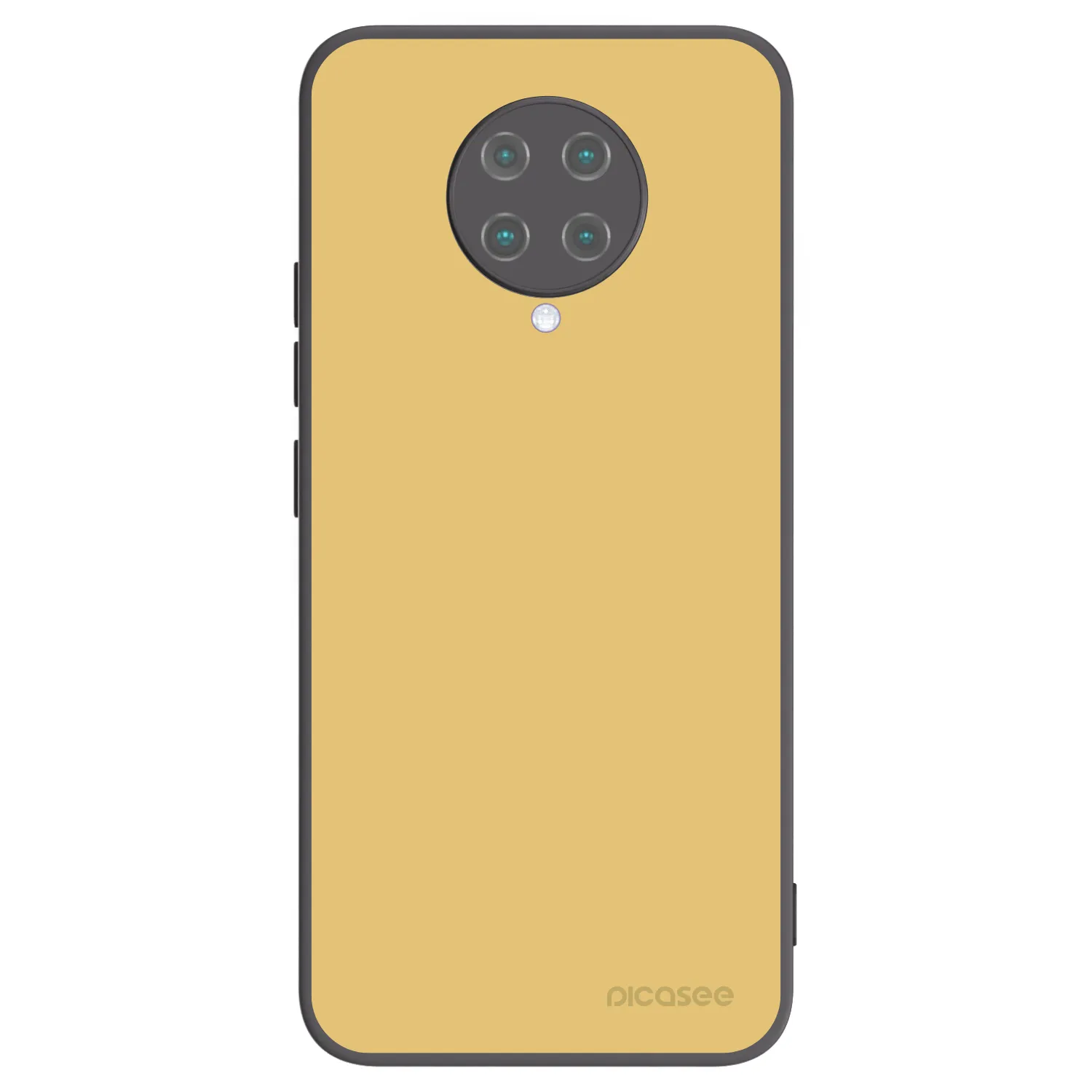 Picasee silikónový čierny obal pre Xiaomi Poco F2 Pro - Canary Crystal