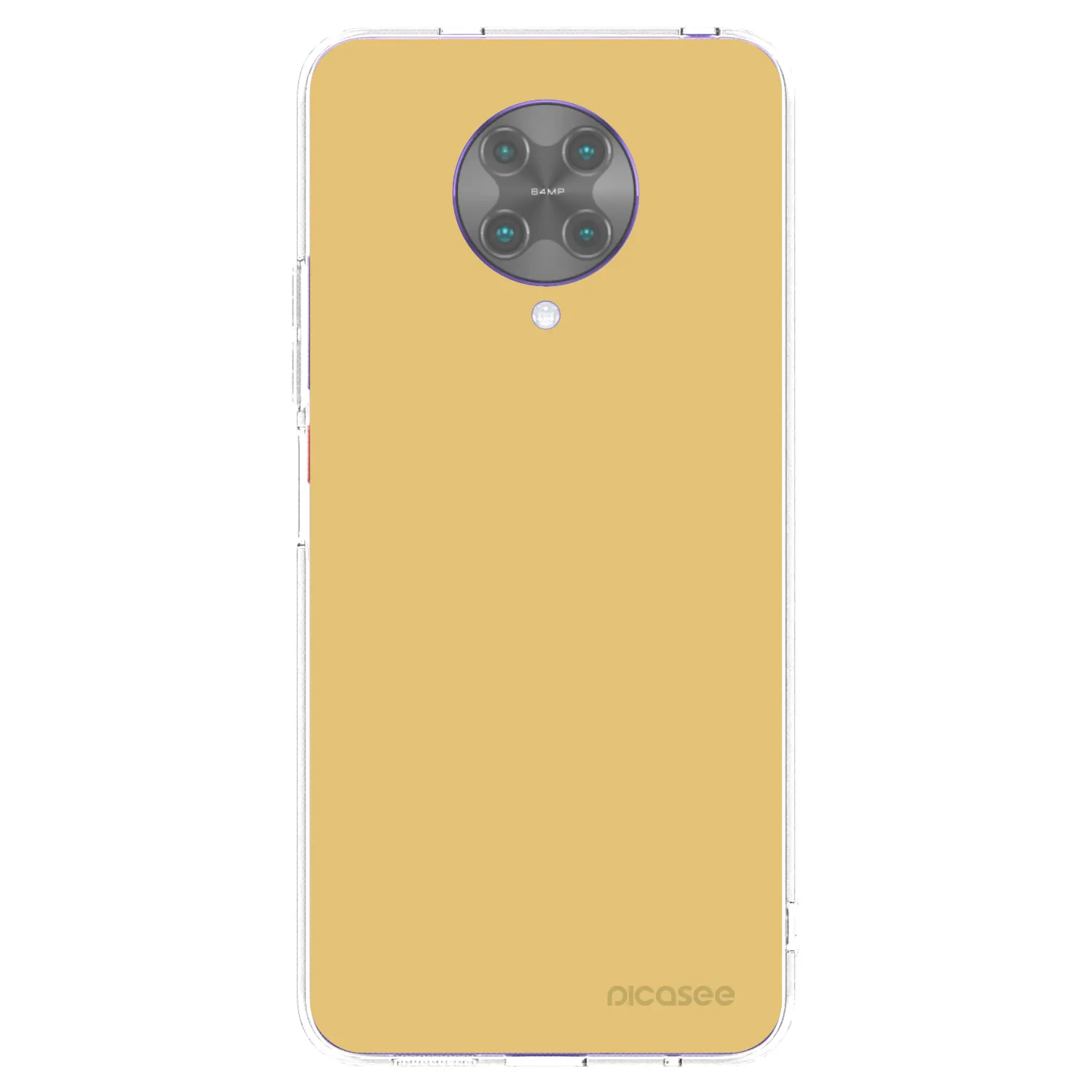 Silikónový prehľadný obal pre Xiaomi Poco F2 Pro - Canary Crystal
