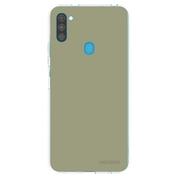 Picasee silikónový prehľadný obal pre Samsung Galaxy M11 - Dewy Dawn